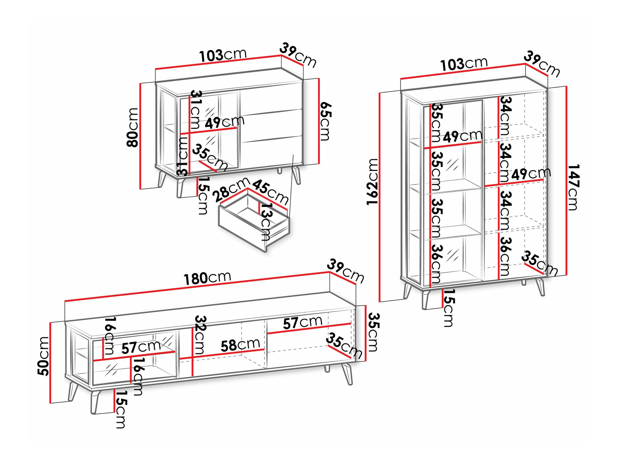 Living room set Argentas