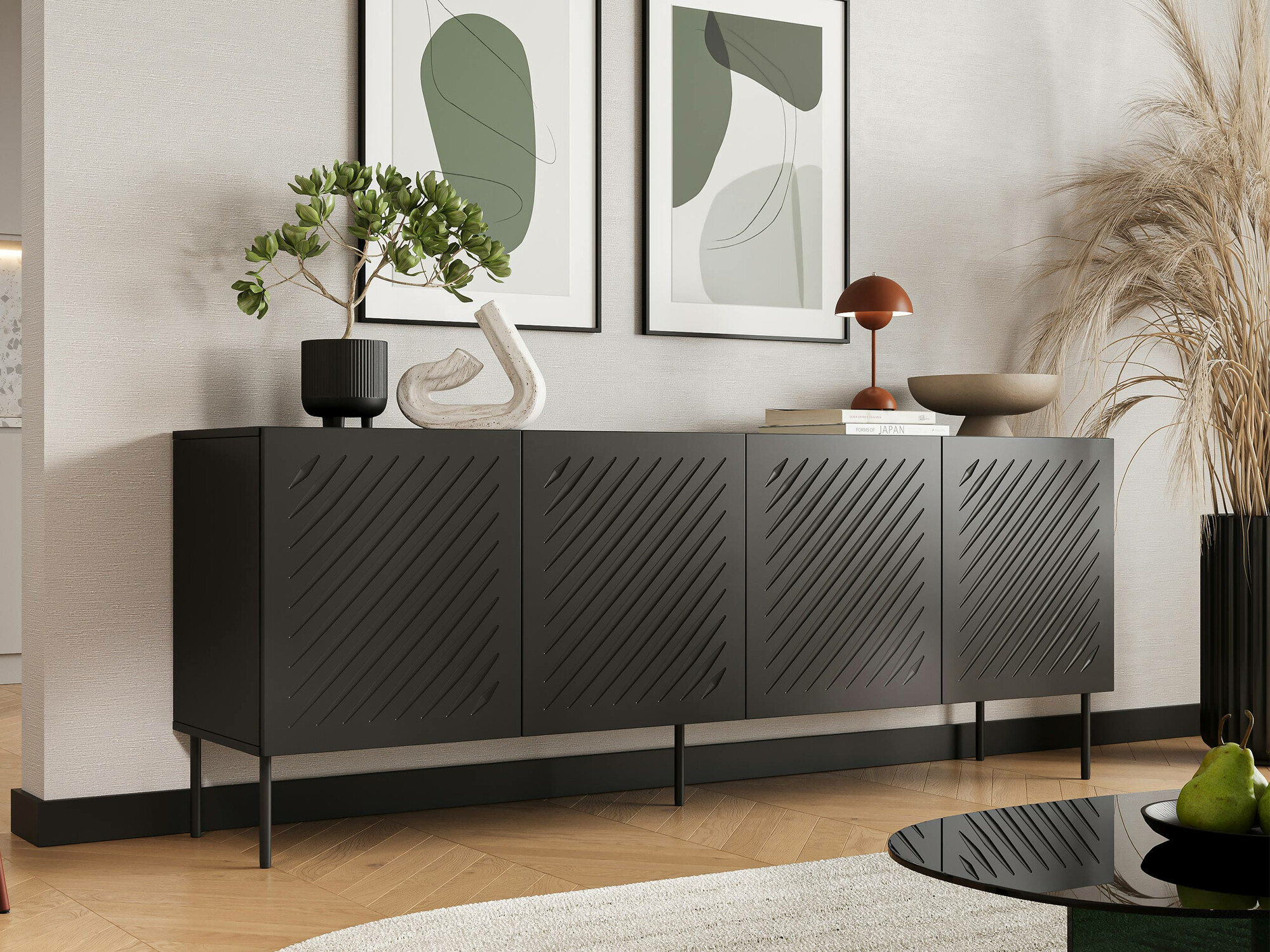 Sideboard Tolfelo 101 (Black)
