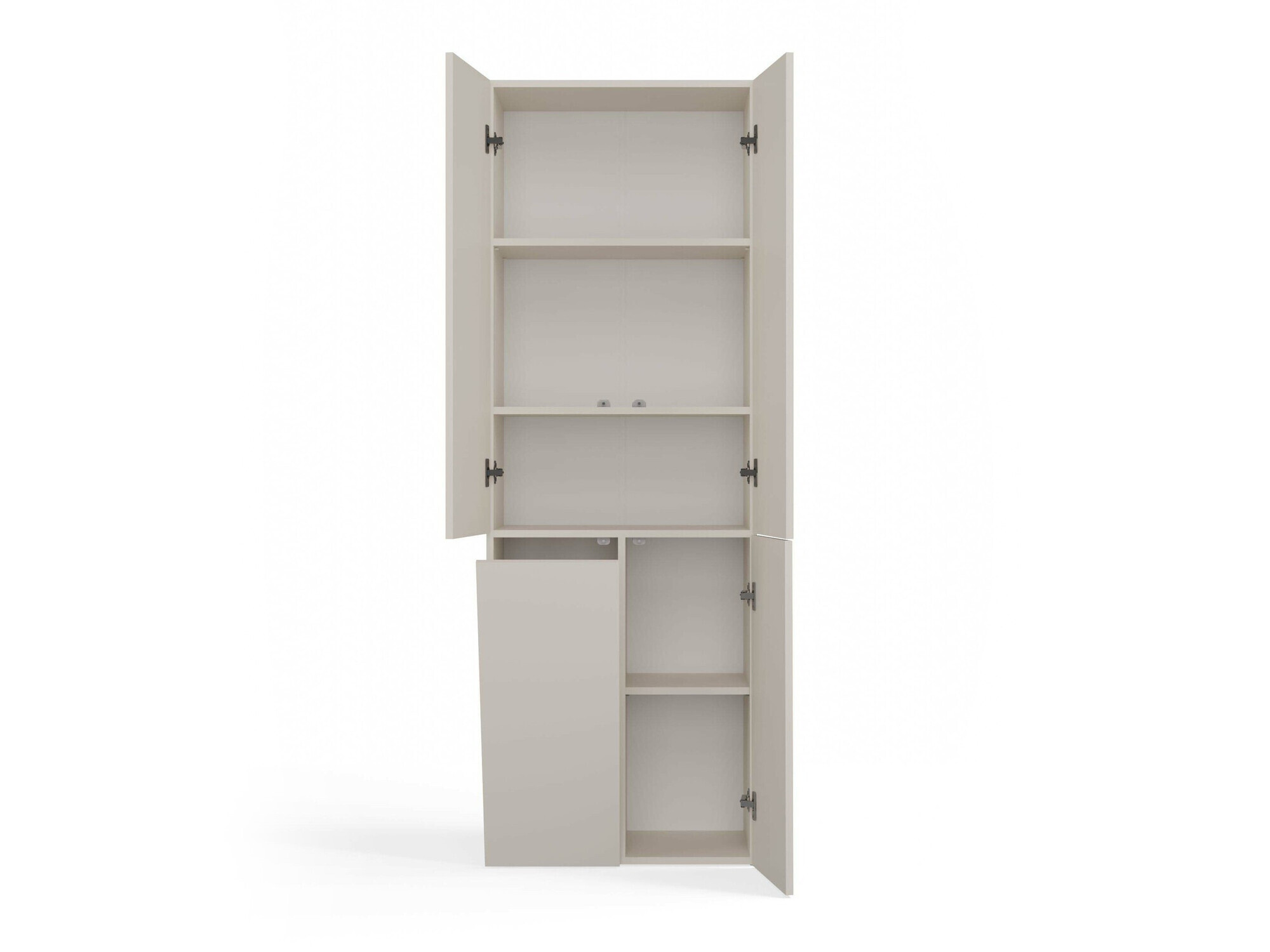Freestanding bathroom cabinet Nolmaru 100 (Cashmere)