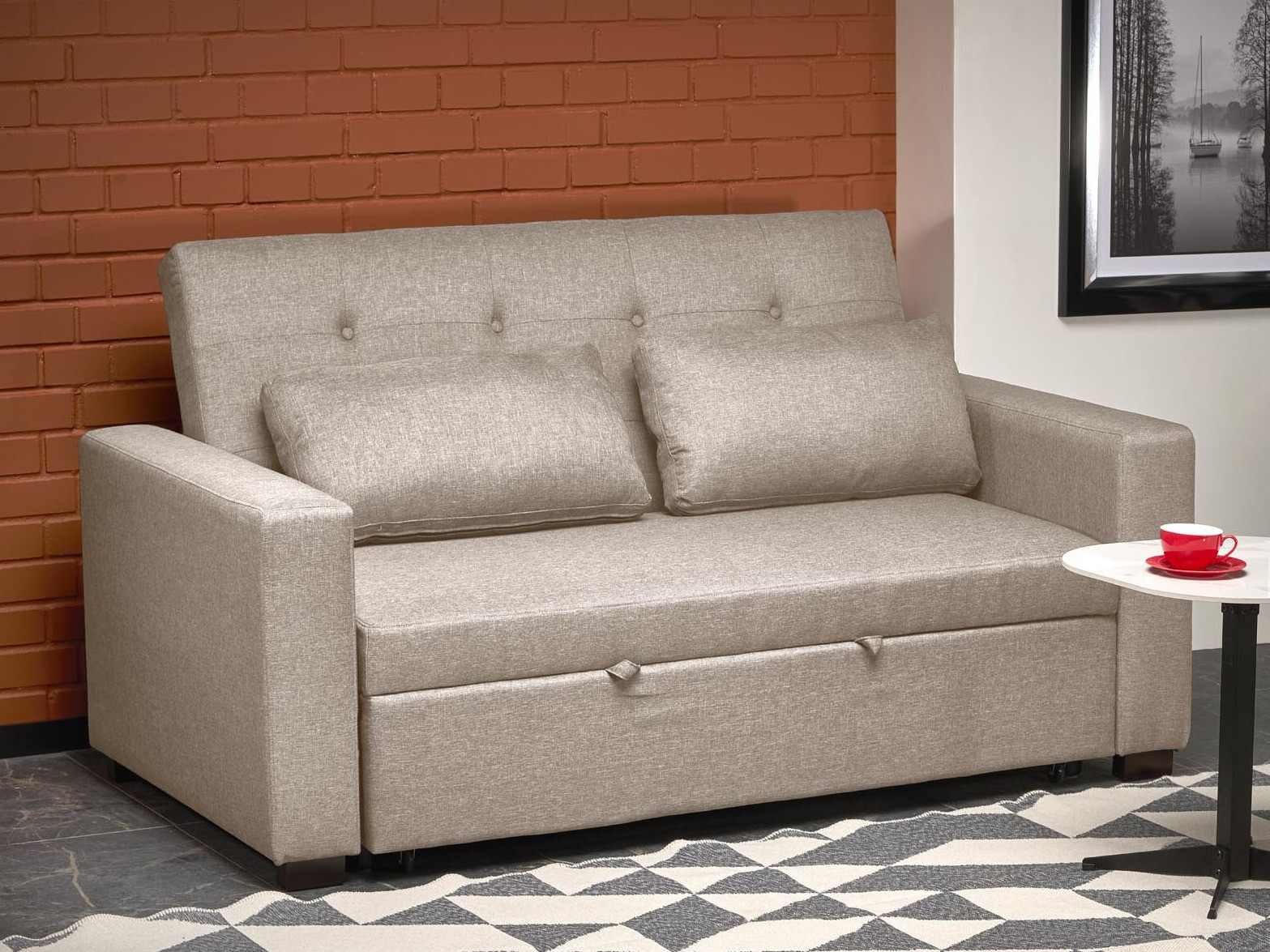 Sofa bed Houston 1847 (Beige)
