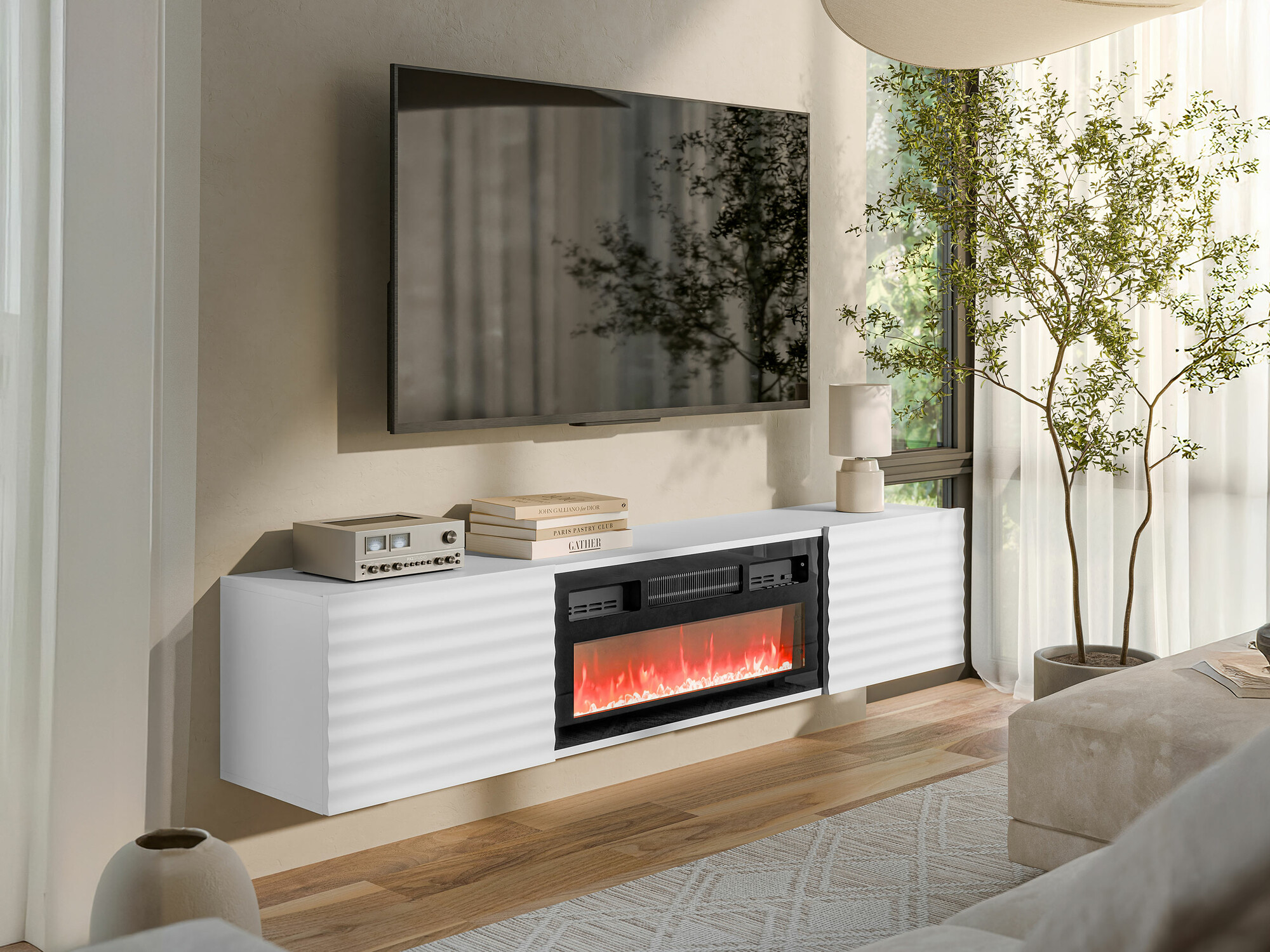 TV stand Charlotte 206 (White)