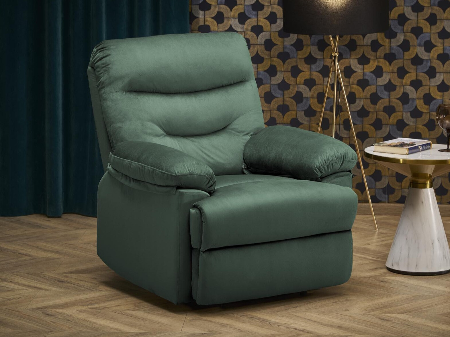 Armchair recliner Houston Terra (Green)