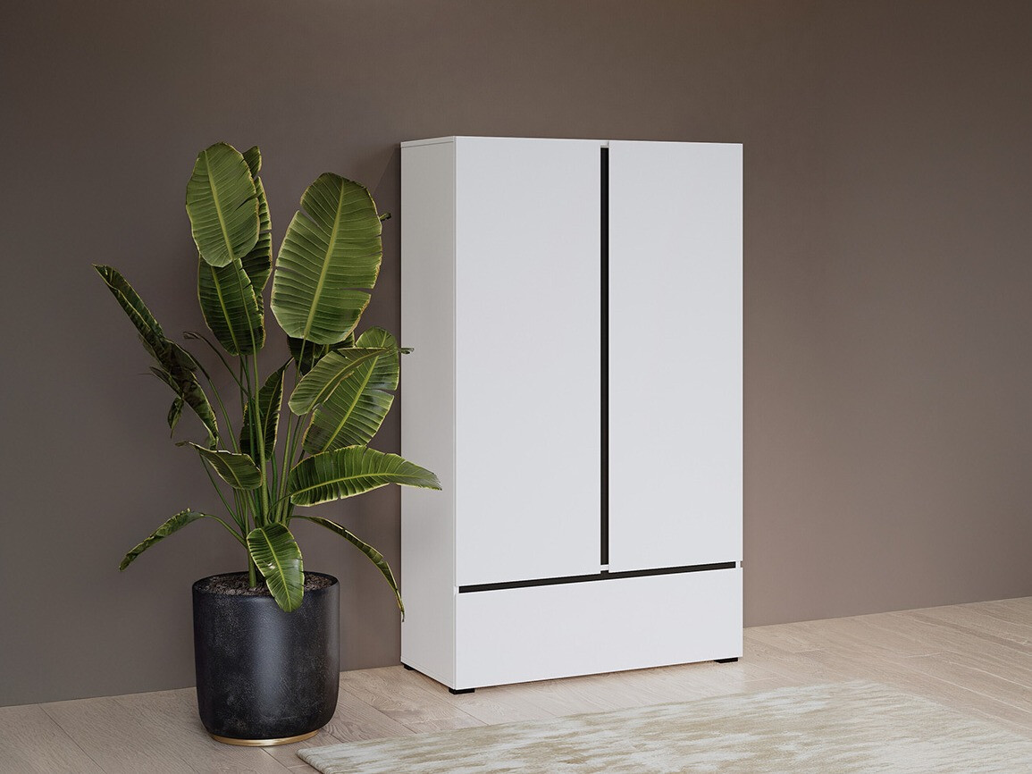 Bookcase Alfere 122 (White)