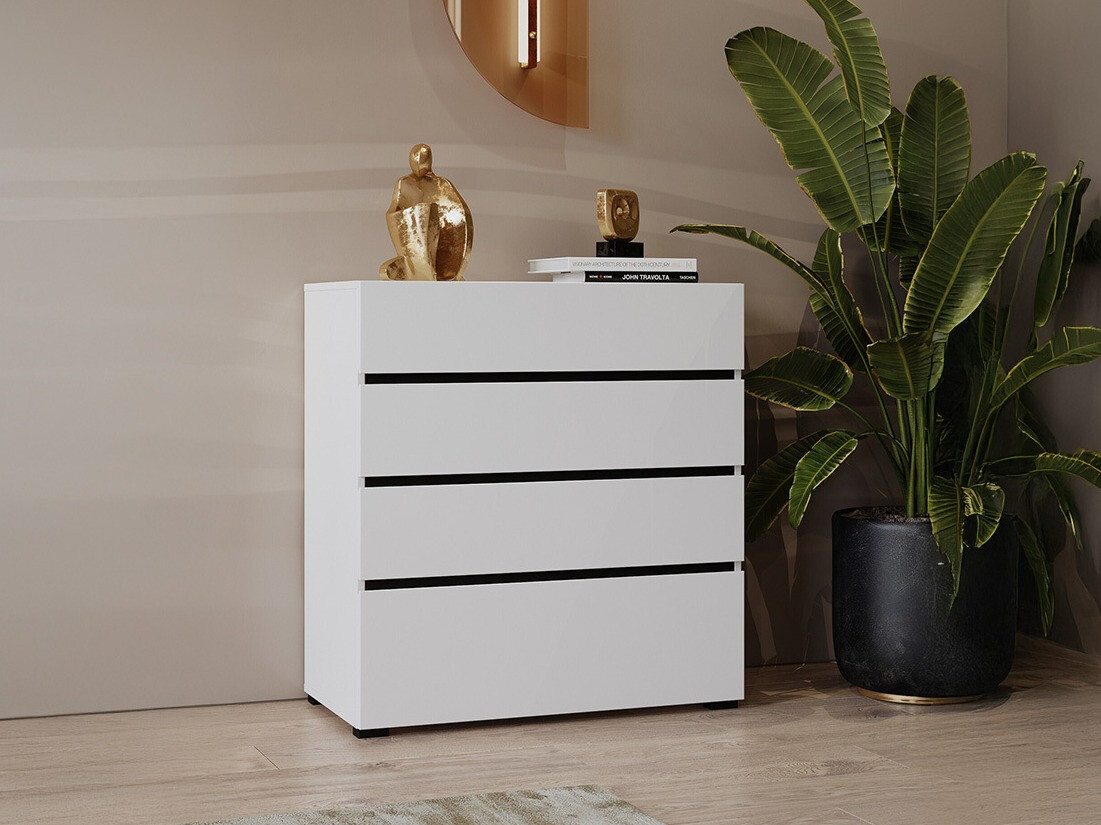 Chest of drawers Alfere 121 (White)