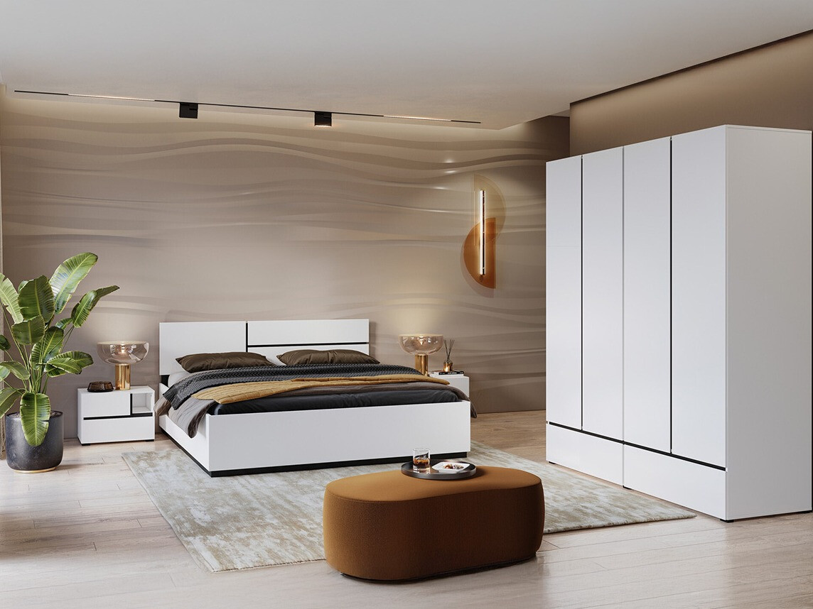 Wardrobe Alfere 119 (White)