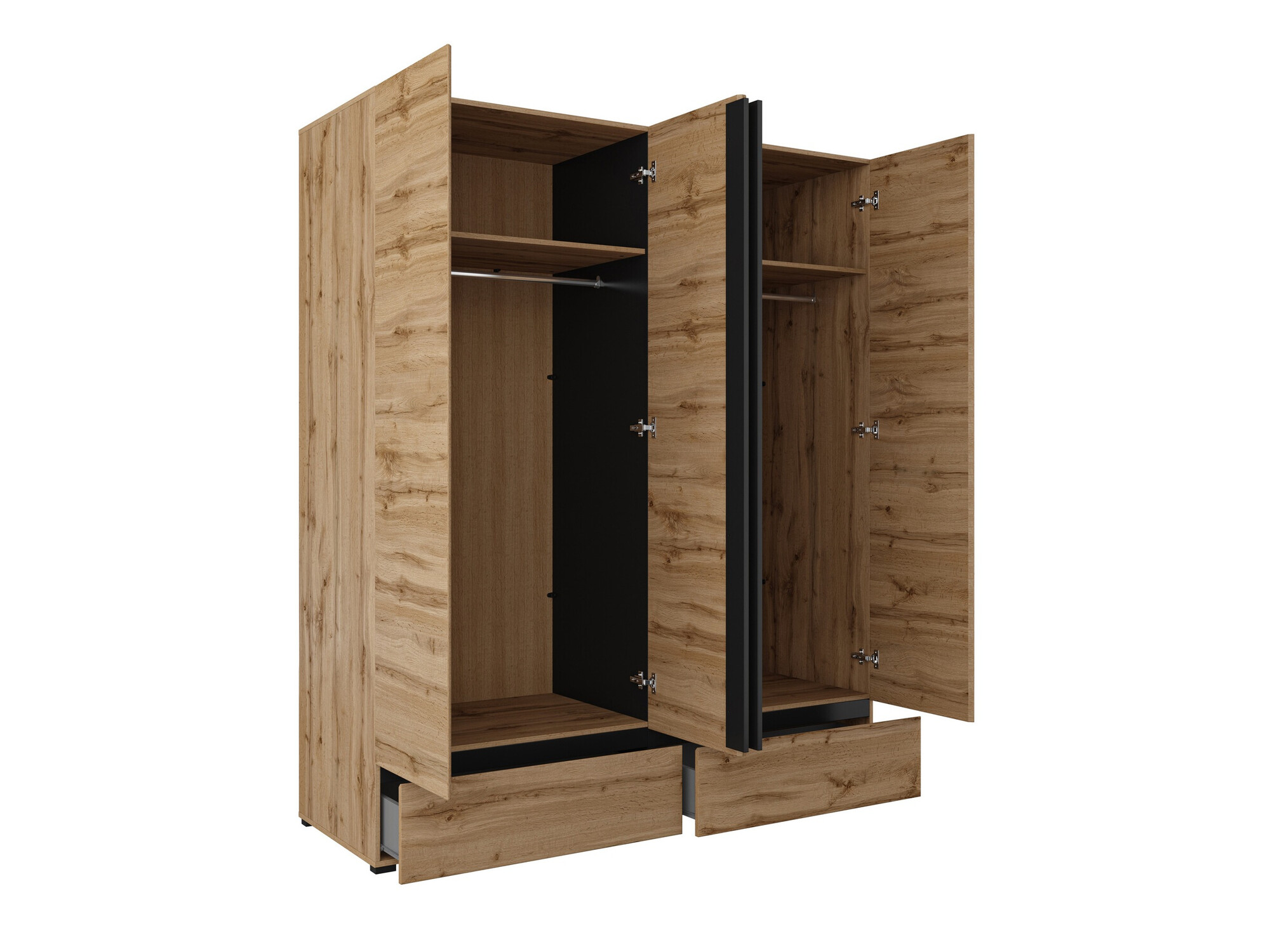 Wardrobe Alfere 119 (Wotan Oak)
