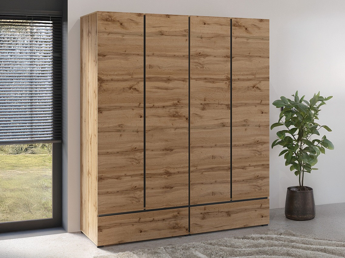Wardrobe Alfere 119 (Wotan Oak)