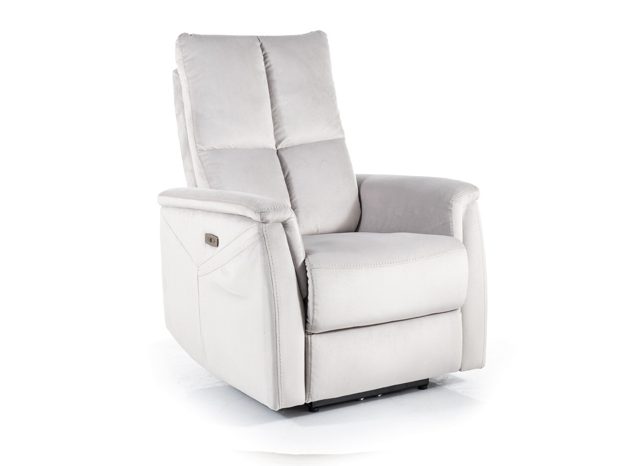 Armchair recliner Detroit 525 (Light grey)