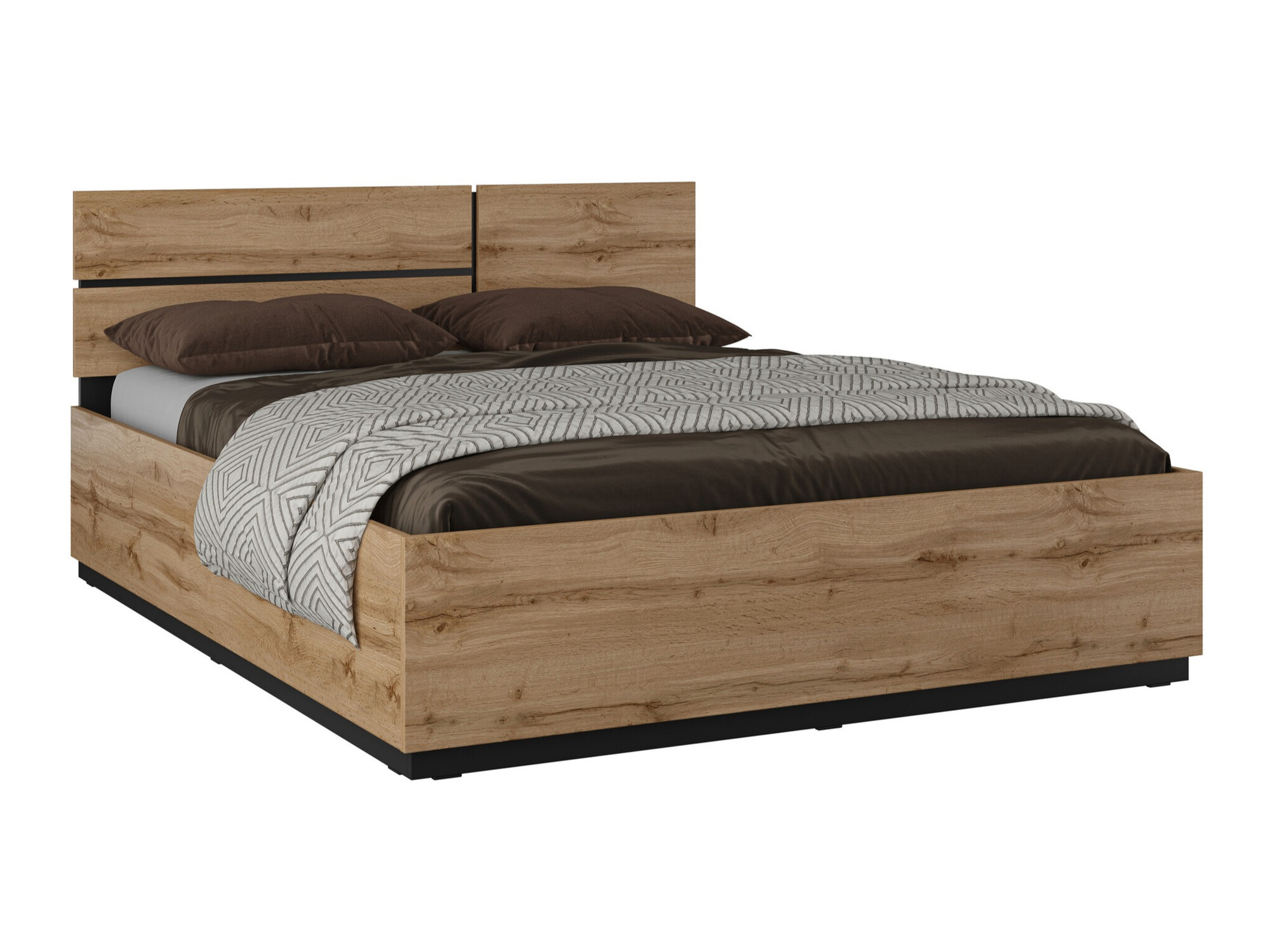 Bed Alfere 123 (Wotan Oak)