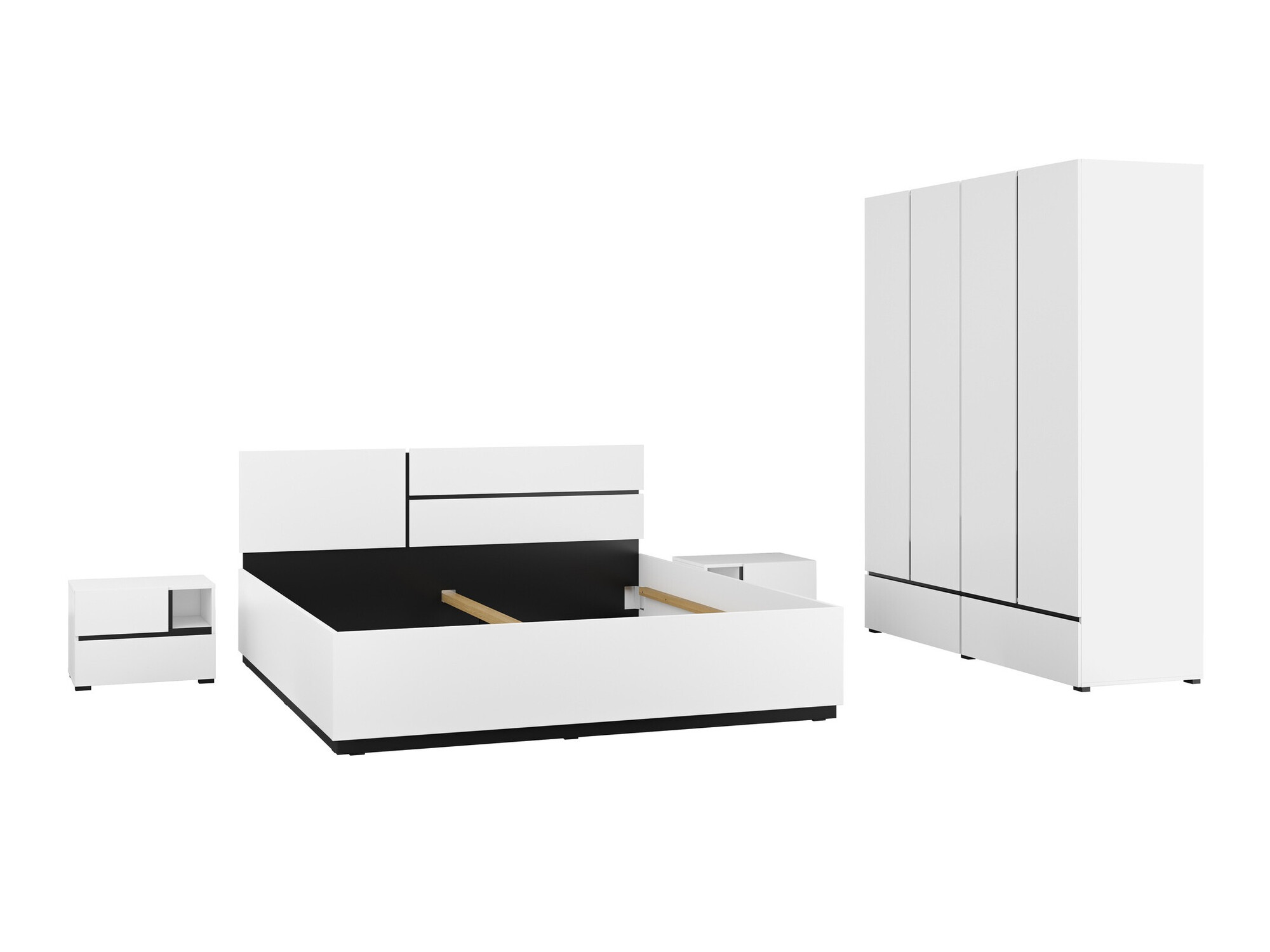 Bedroom set Alfere 124 (White)
