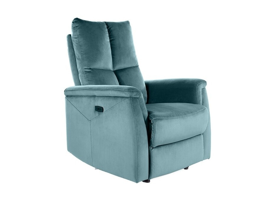 Recliner armchair Detroit 525 (Turquoise)