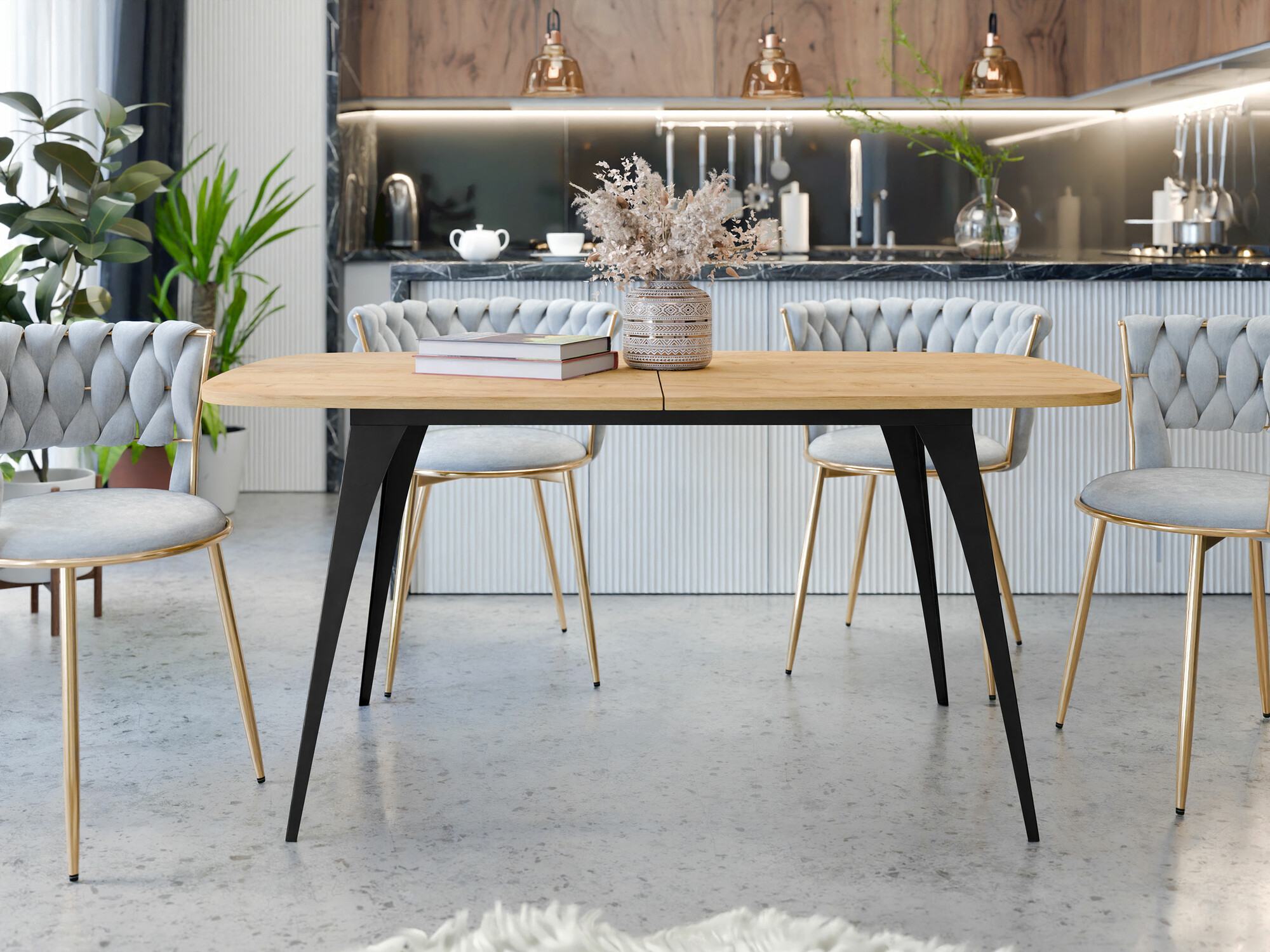 Table Oswego 131 (Craft golden oak)