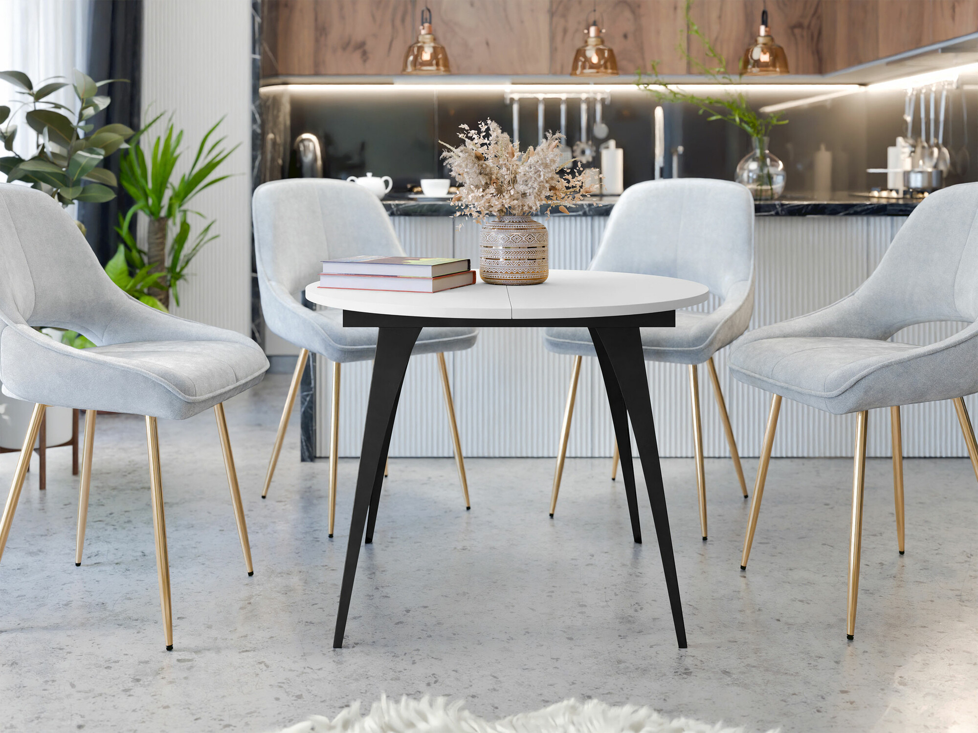 Table Oswego 132 (White)