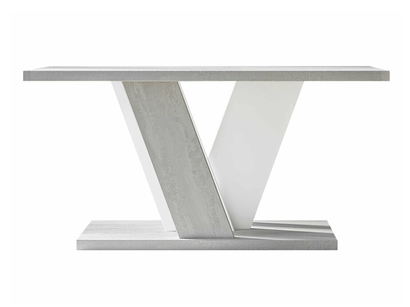 Coffee table Goodyear 128 (Grey + White)