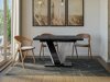 Table Goodyear 125 (Glossy black + Concrete)