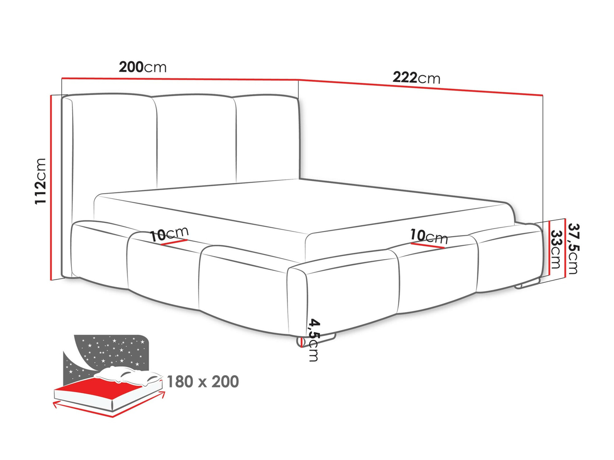 Bed Comfivo 383 (Kronos 29)