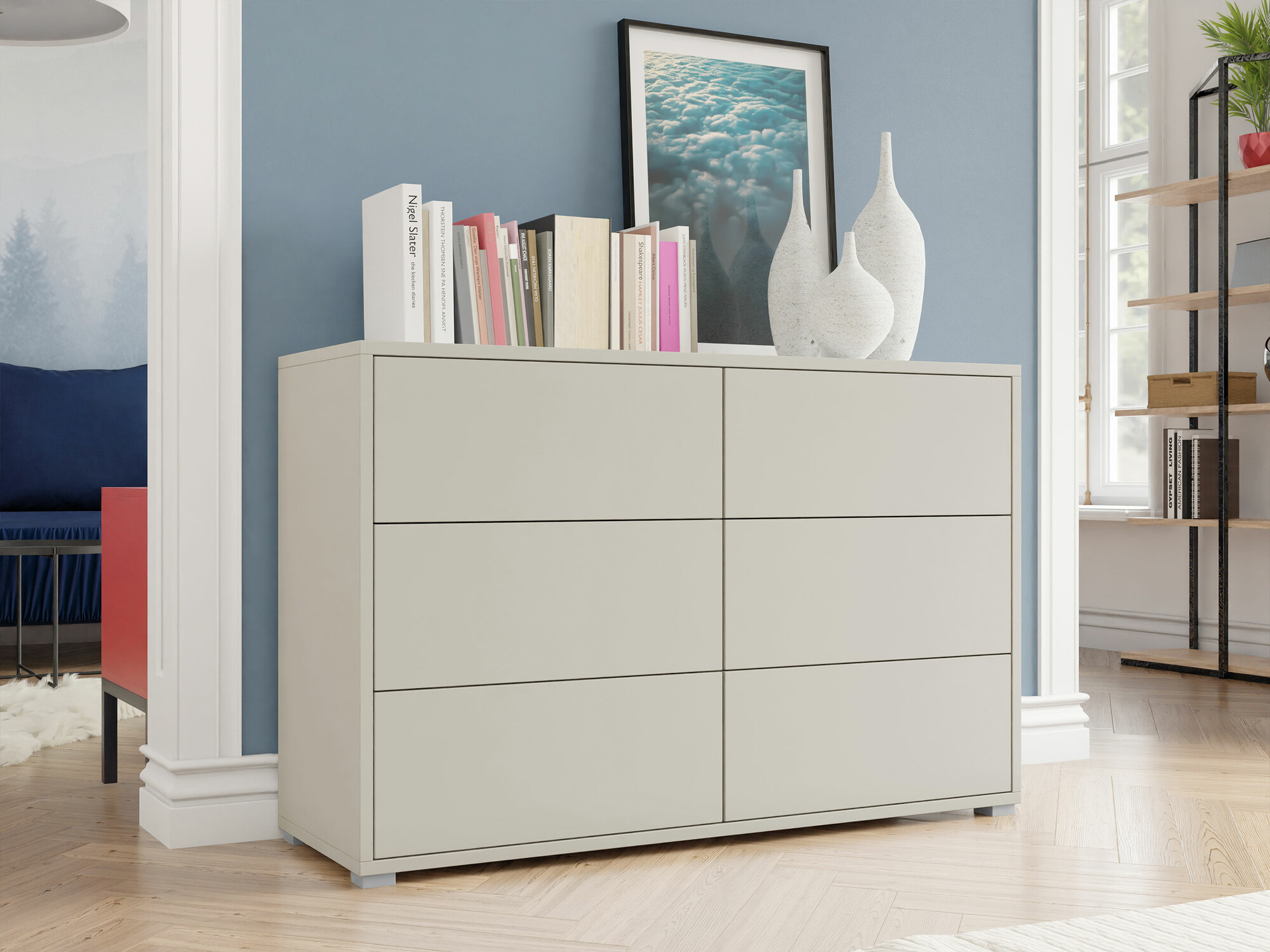 Chest of drawers Comfivo Fersoe 103 (Cashmere)