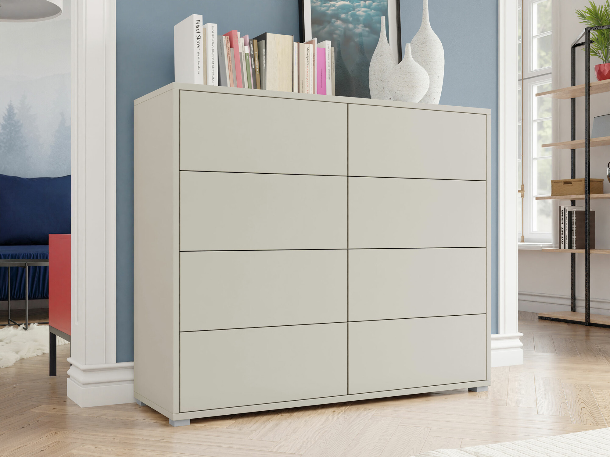 Chest of drawers Comfivo Fersoe 104 (Cashmere)