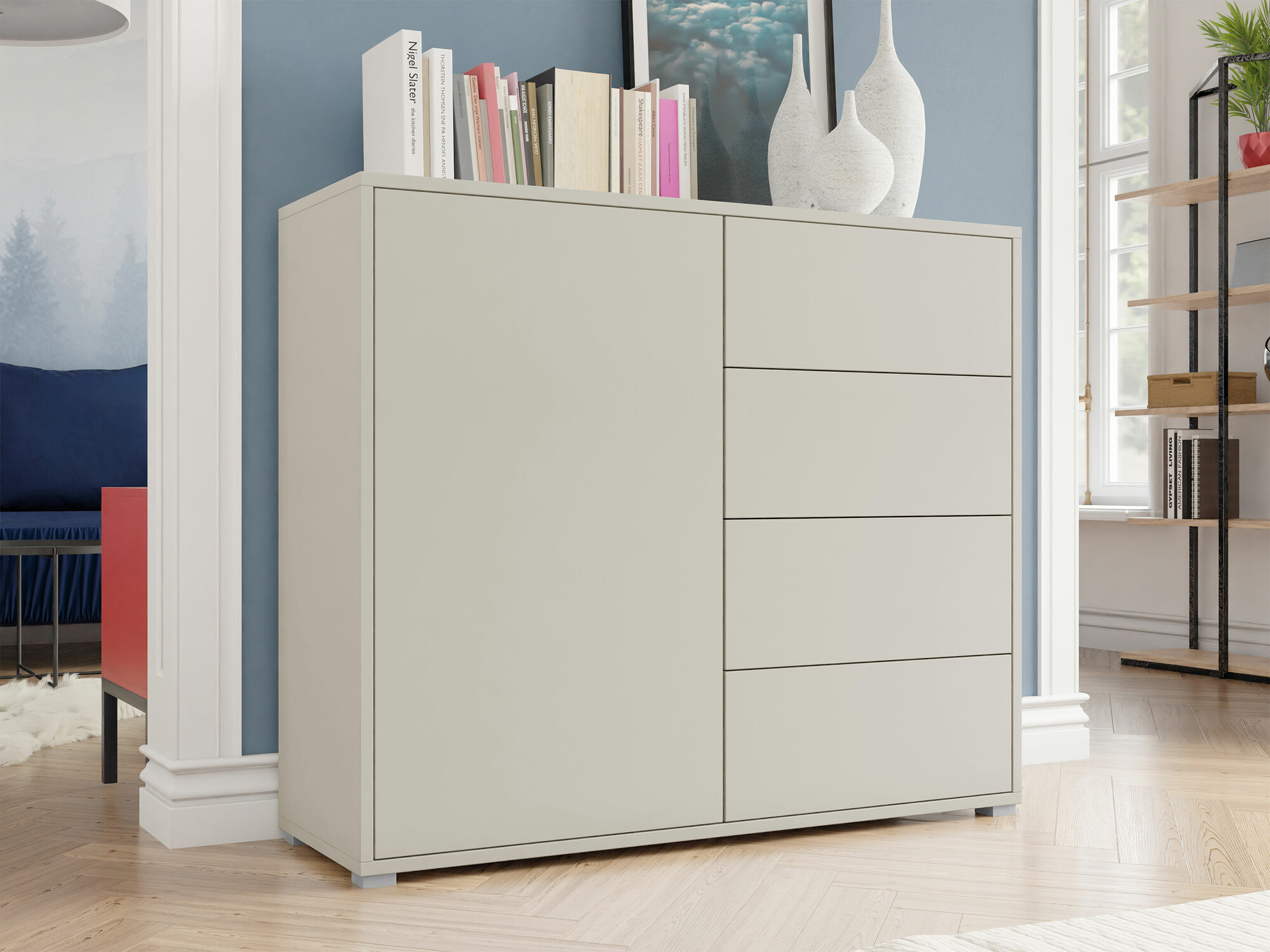 Chest of drawers Comfivo Tutela I (Cashmere)
