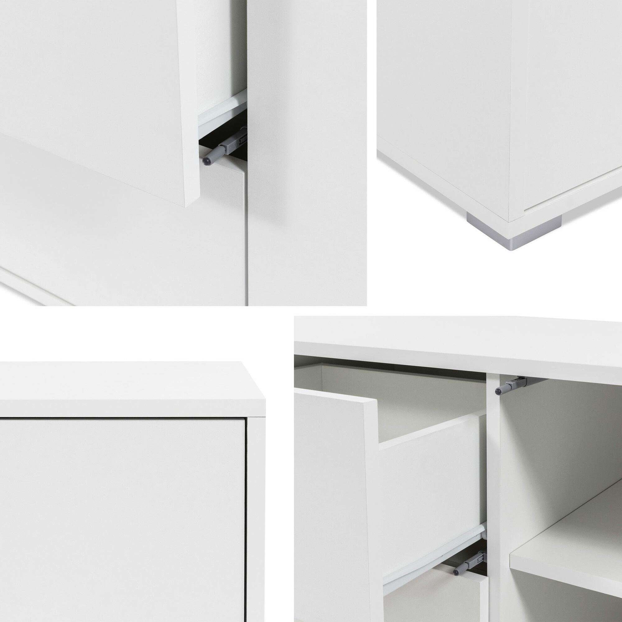 Chest of drawers Comfivo Tutela (White)