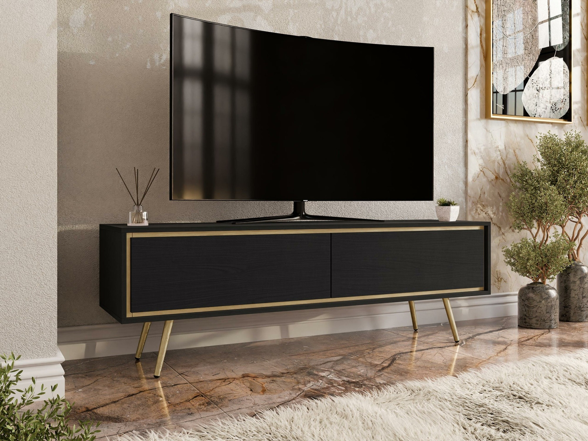 TV stand Providence 191 (Graphite)