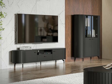 Living room set Novmono 108 (Black)