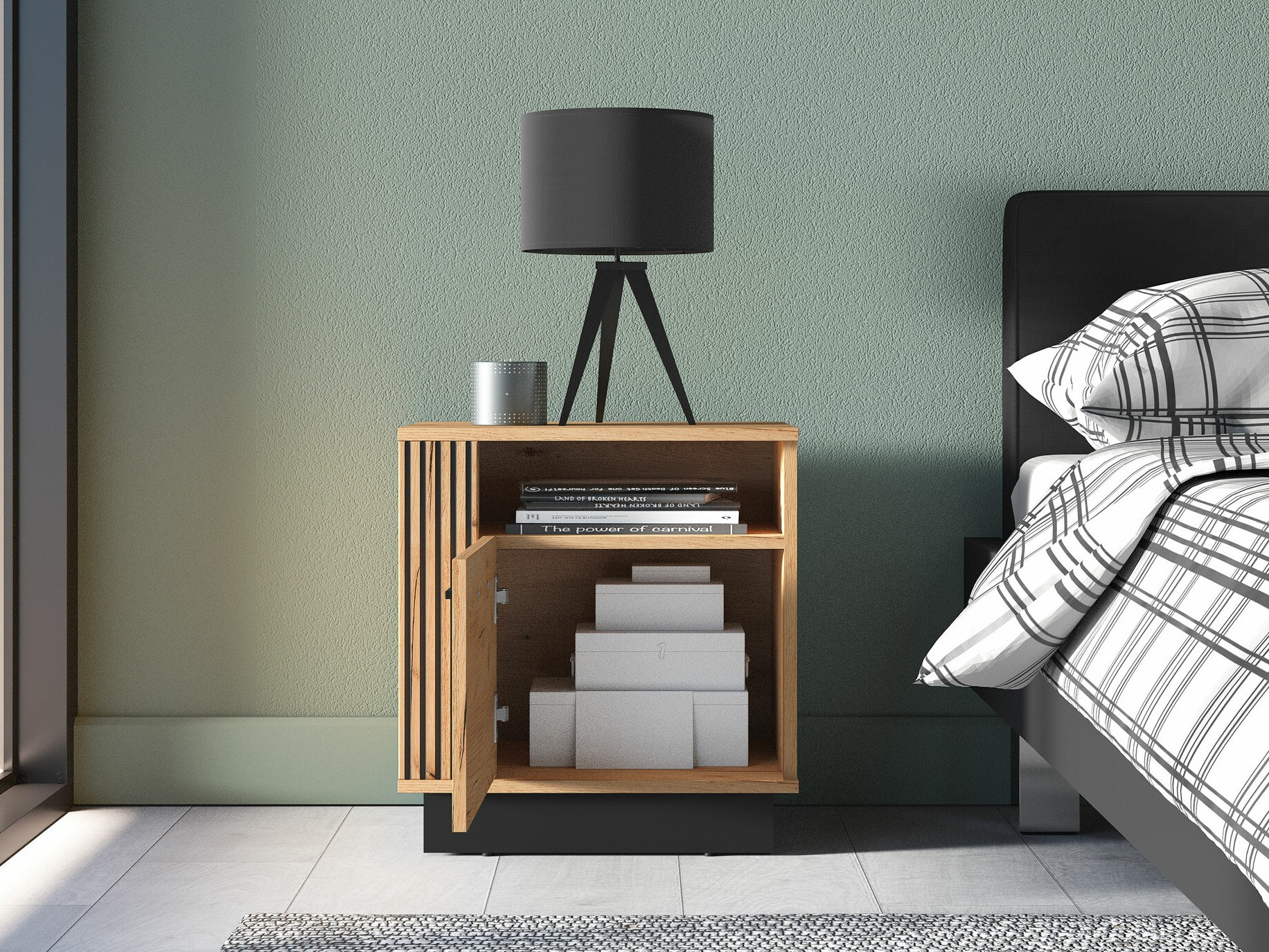 Bedside table Livluo 109