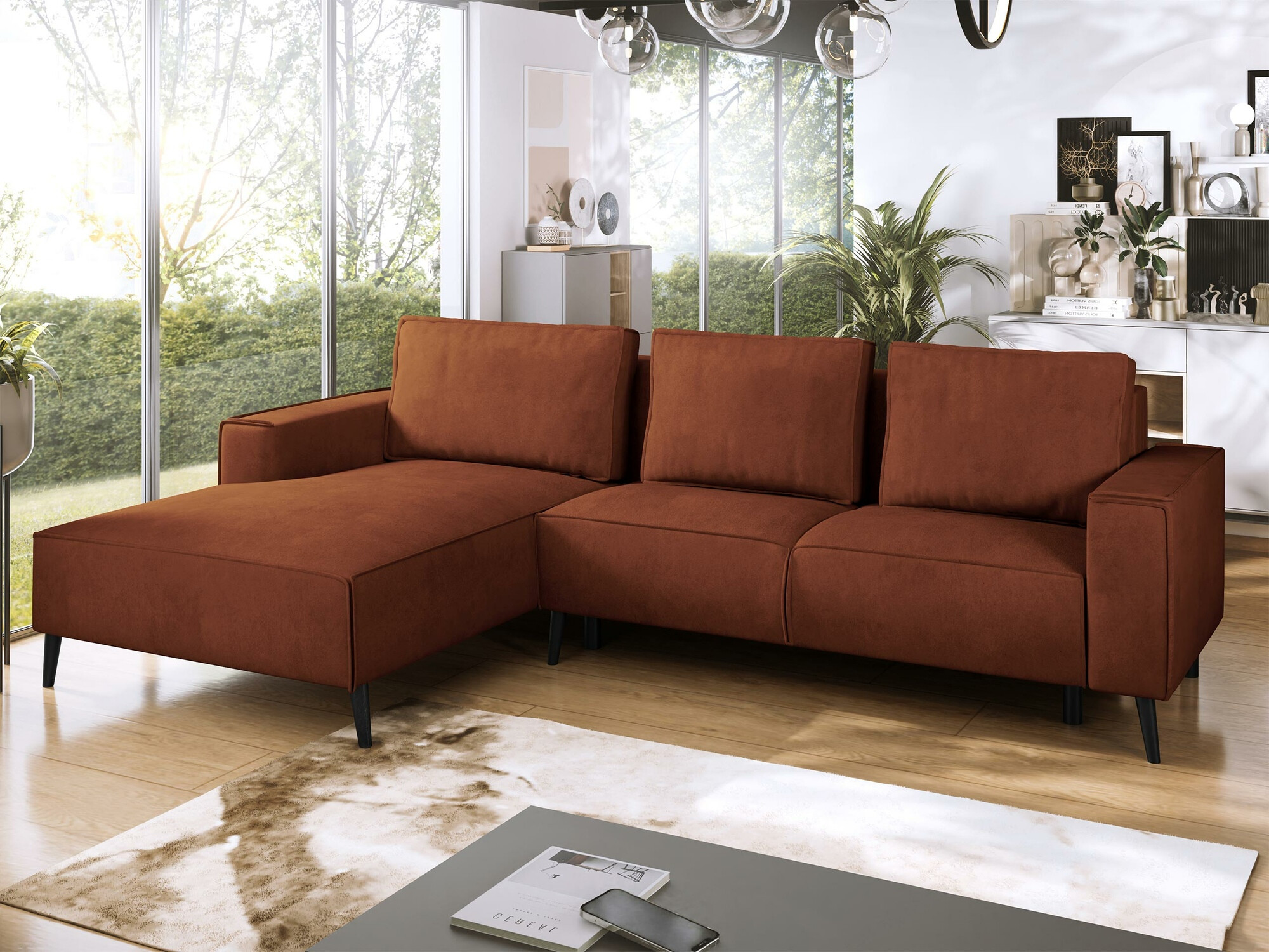 Corner sofa Lincoln 172 (Zetta 295)