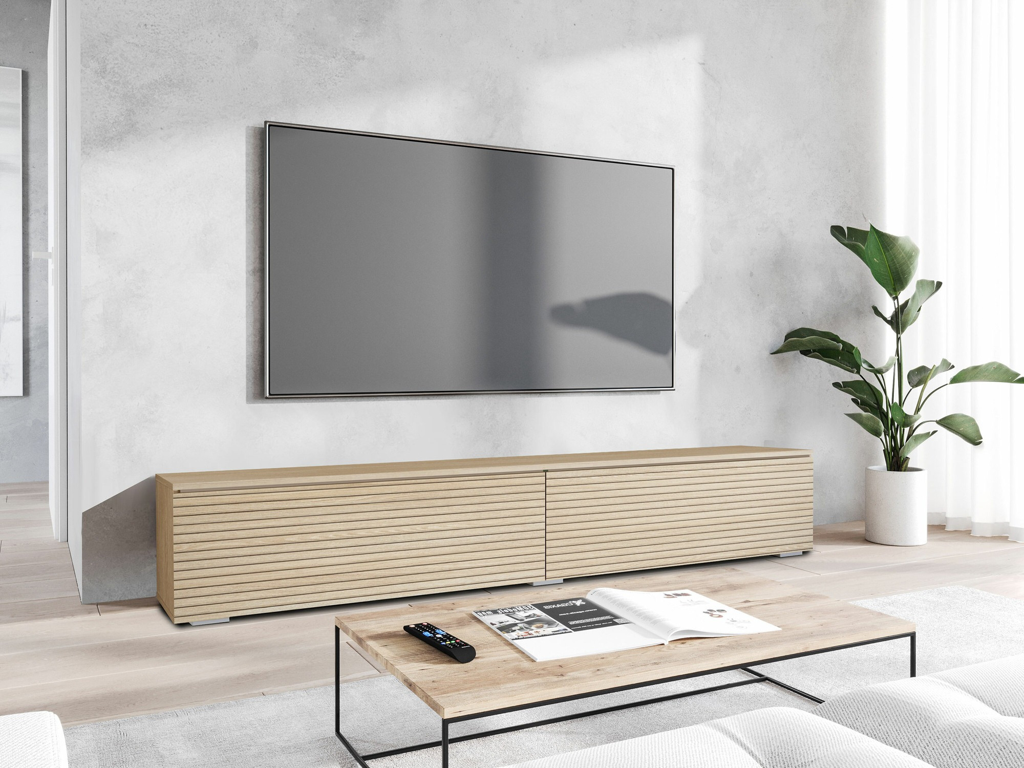 TV stand Scientia I (Oak)