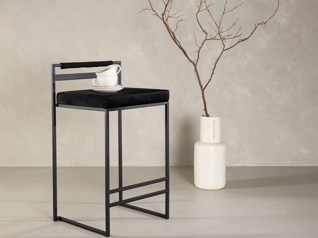 Counter stool Dallas 4519 (Black)