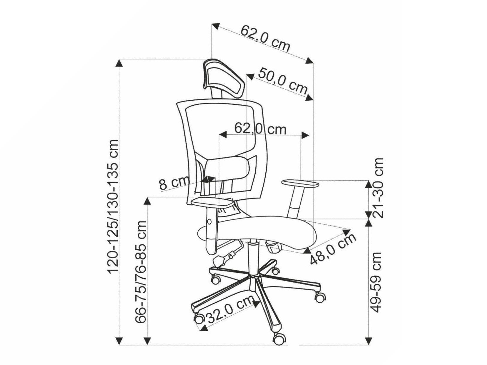 Office chair Houston 1865