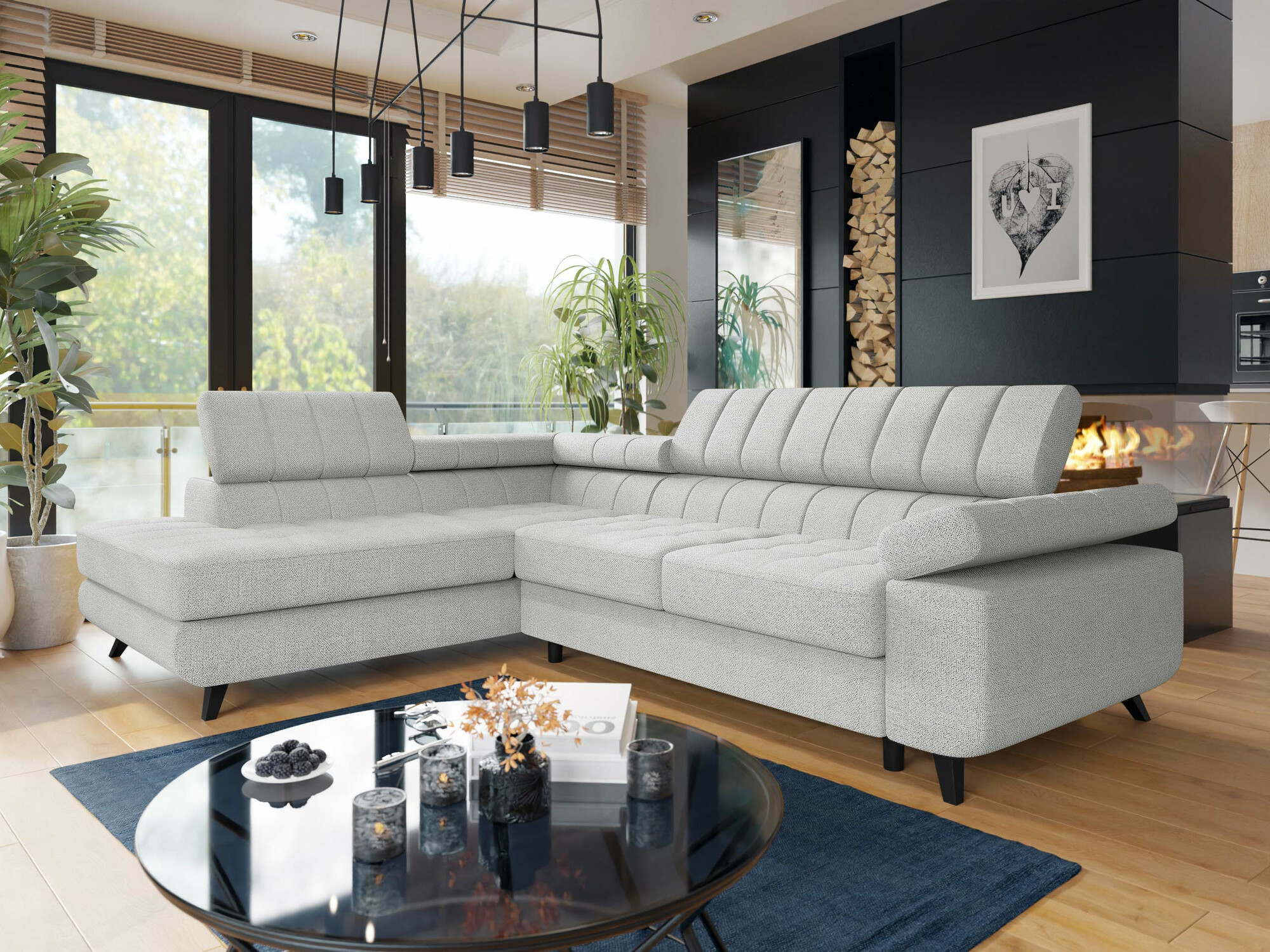 Corner sofa Comfivo 207 (Sicuro 65)