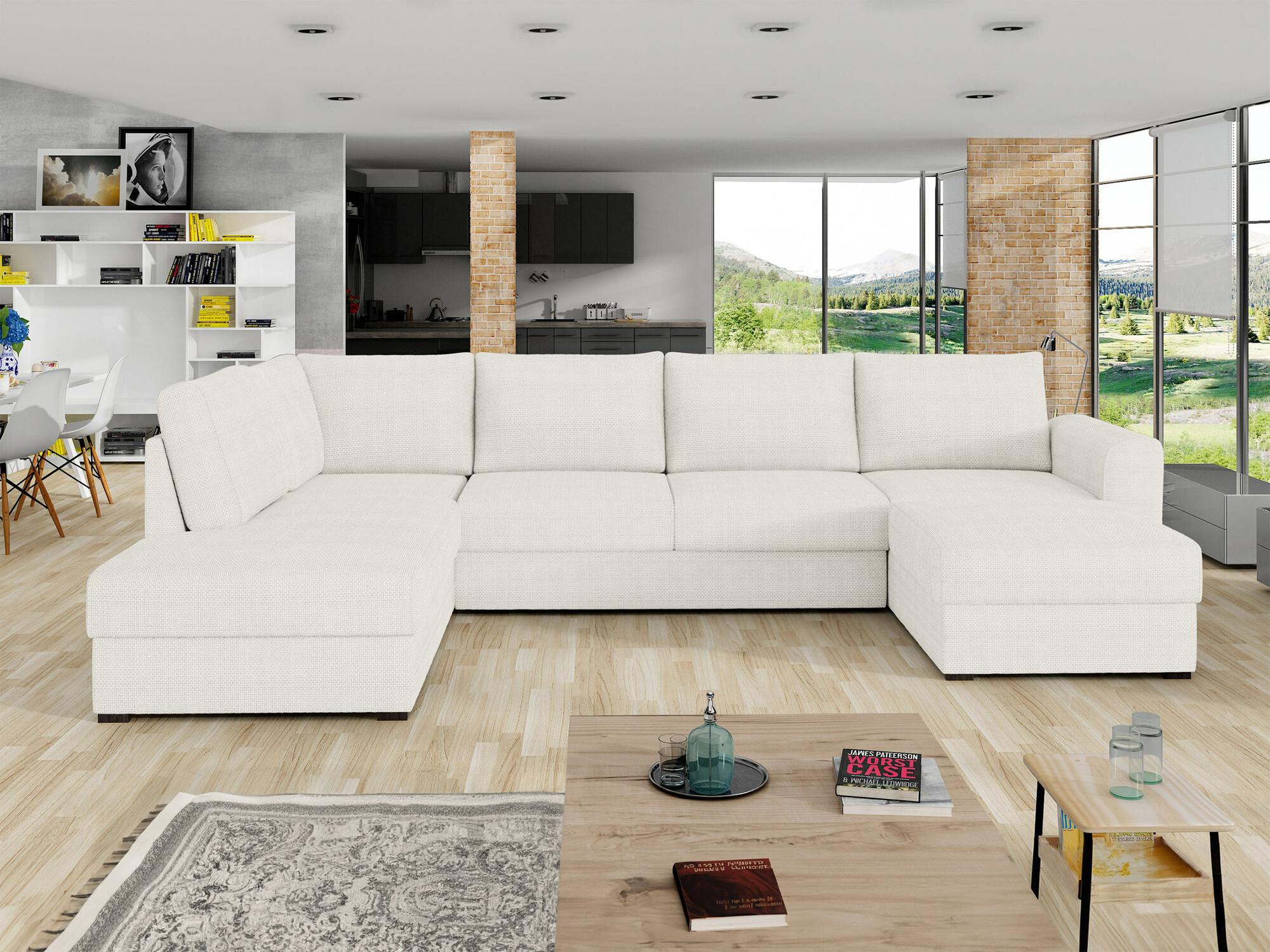 Corner sofa Comfivo Flumen (Flow 06)