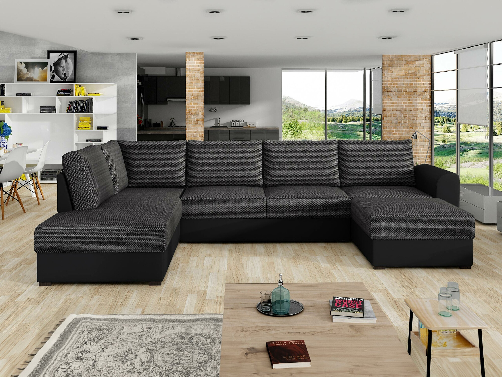 Corner sofa Comfivo Flumen (Soft 011 + Majorka 03)