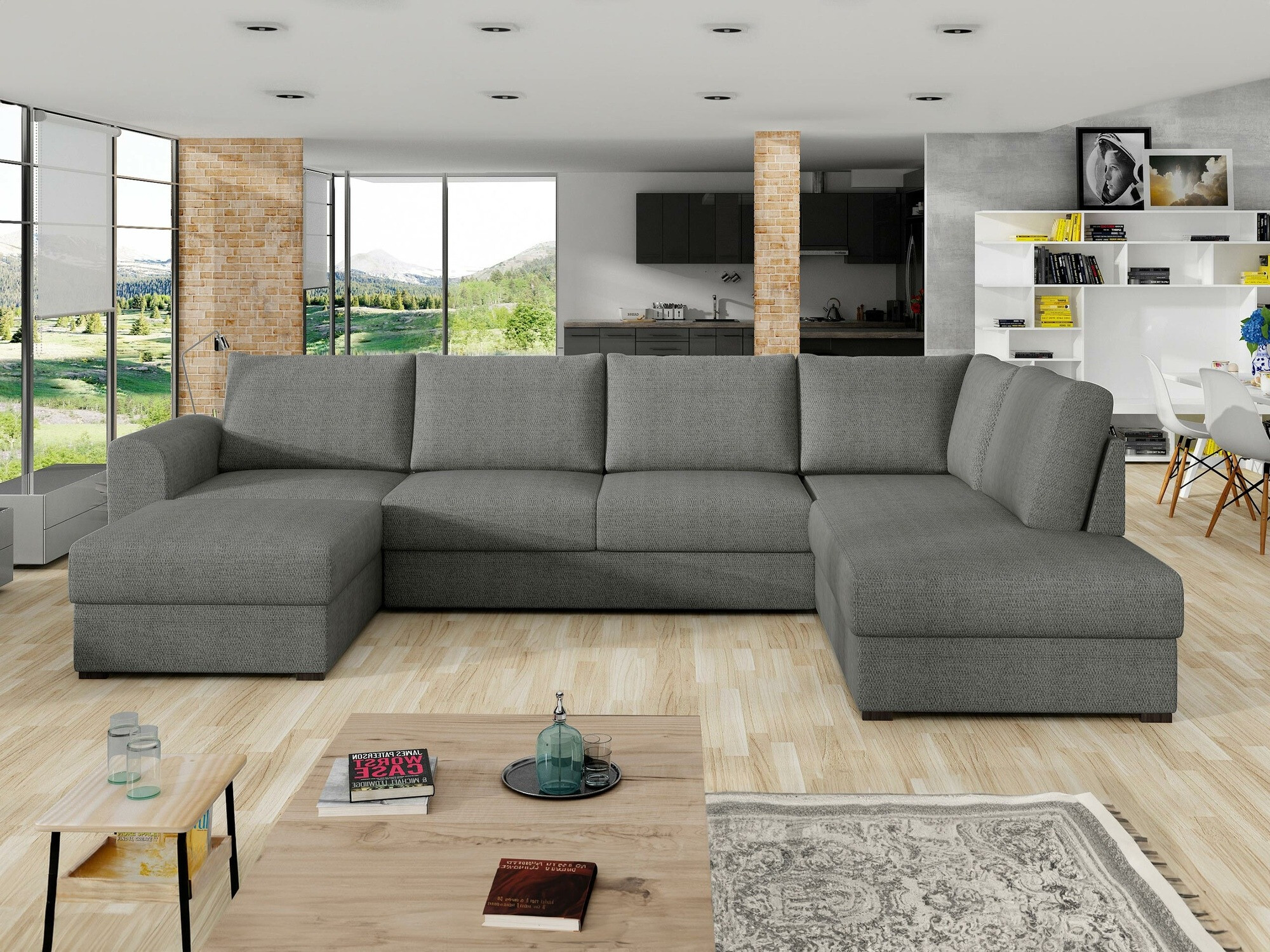 Corner sofa Comfivo Flumen (Twist 21)