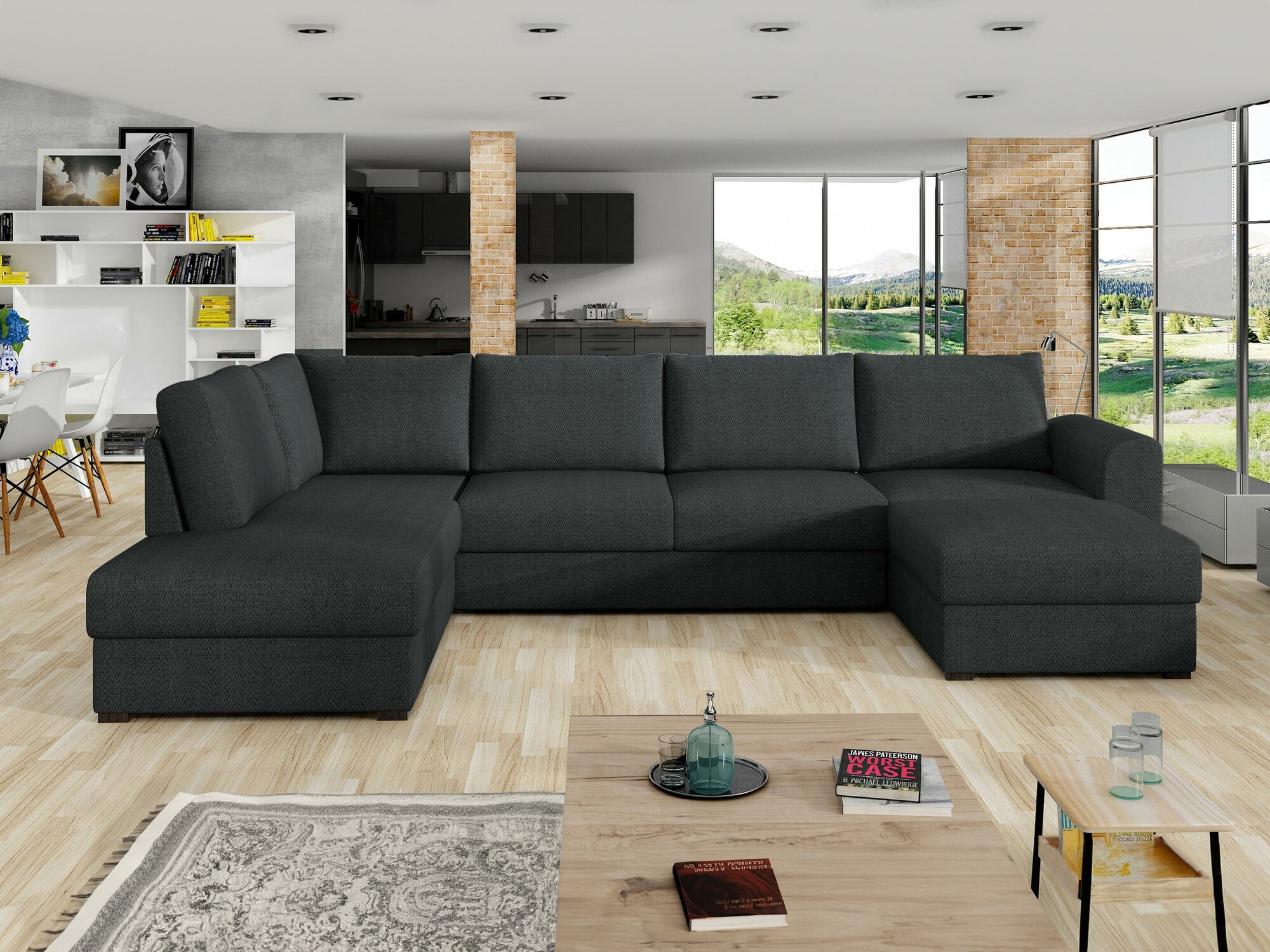 Corner sofa Comfivo Flumen (Twist 23)