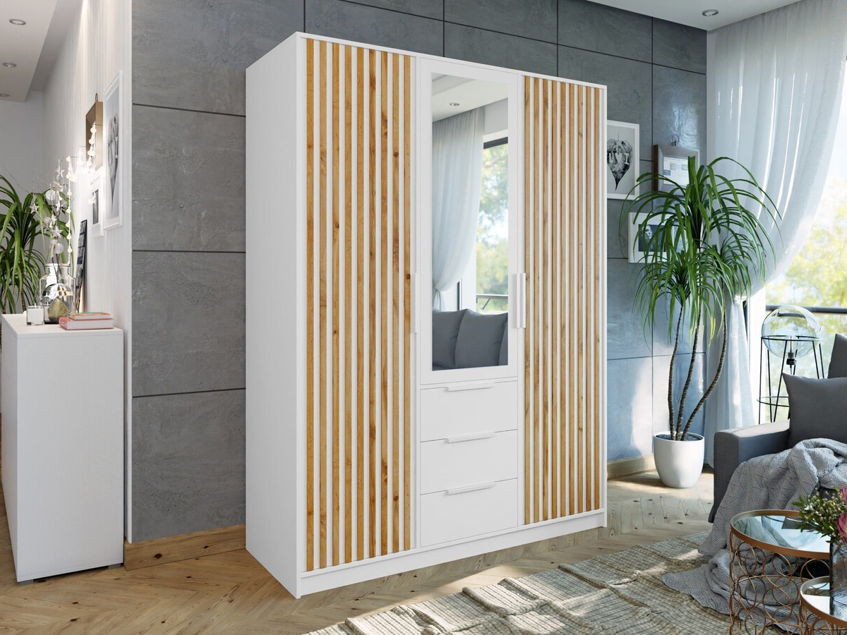 Wardrobe Collis IV (White)