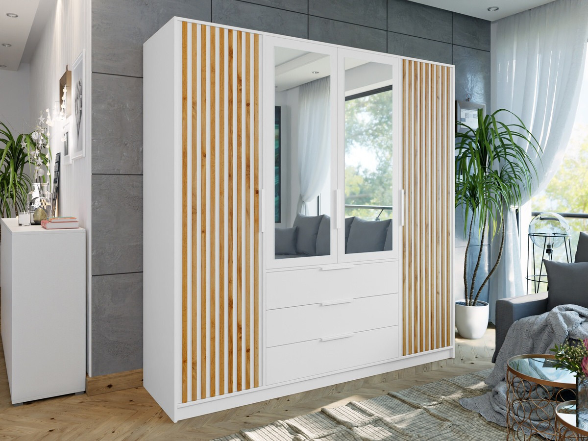 Wardrobe Collis V (White)