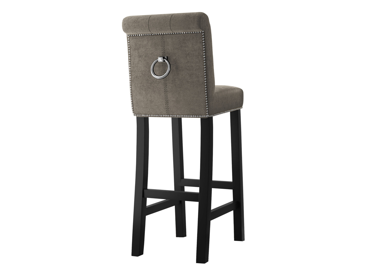 Bar stool Jackson 100 (Black + Magic Velvet 2209)