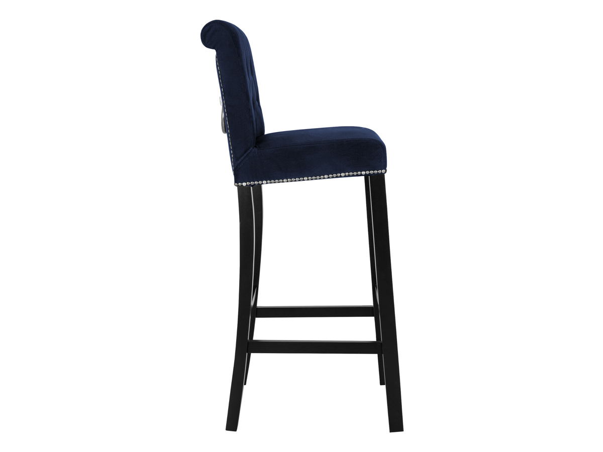 Bar stool Jackson 100 (Black + Magic Velvet 2216)