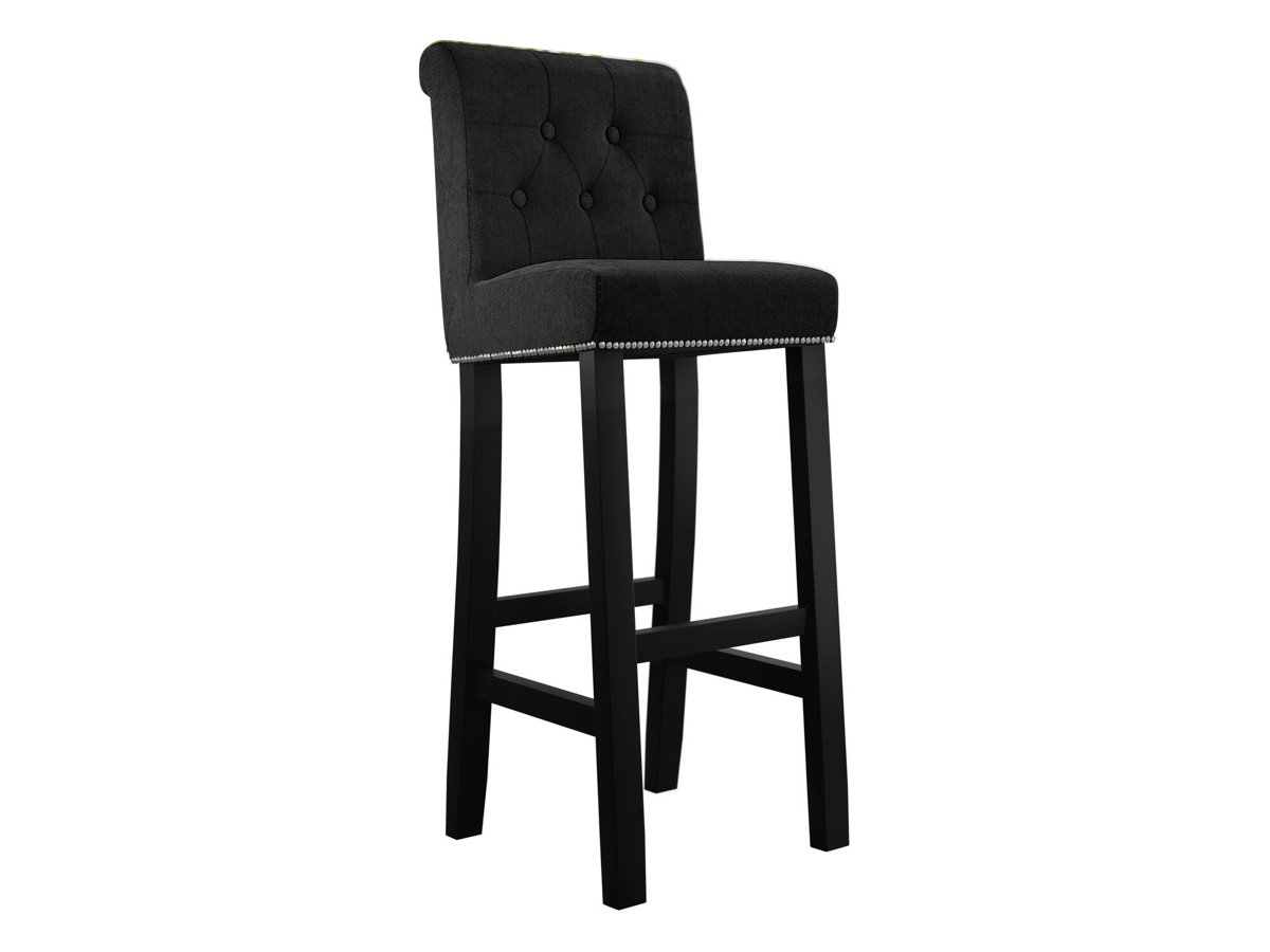 Bar stool Jackson 100 (Black + Magic Velvet 2219)