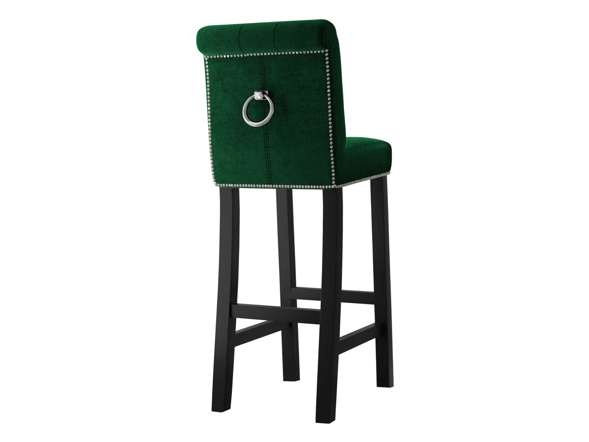 Bar stool Jackson 100 (Black + Magic Velvet 2225)