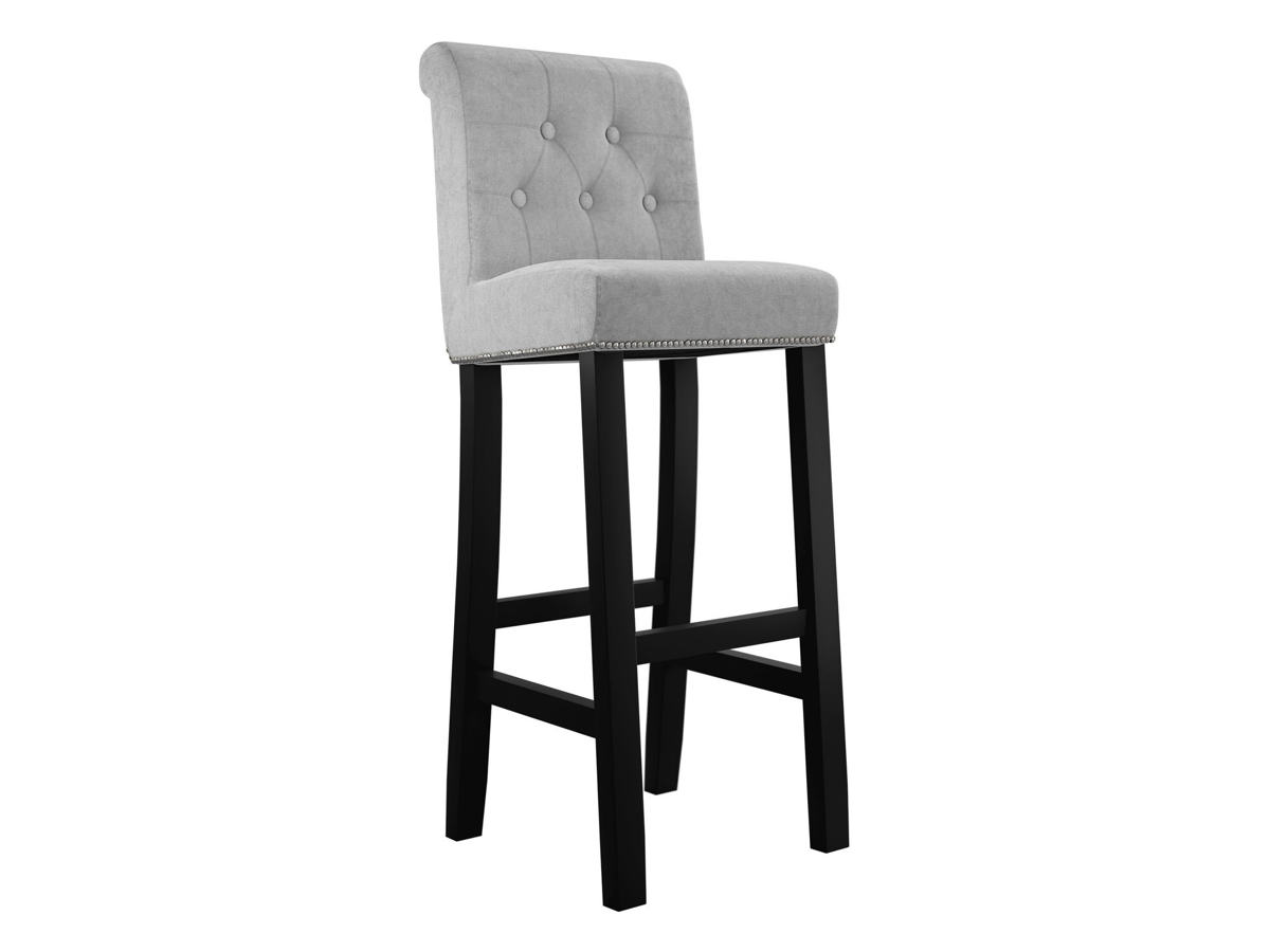Bar stool Jackson 100 (Black + Magic Velvet 2240)