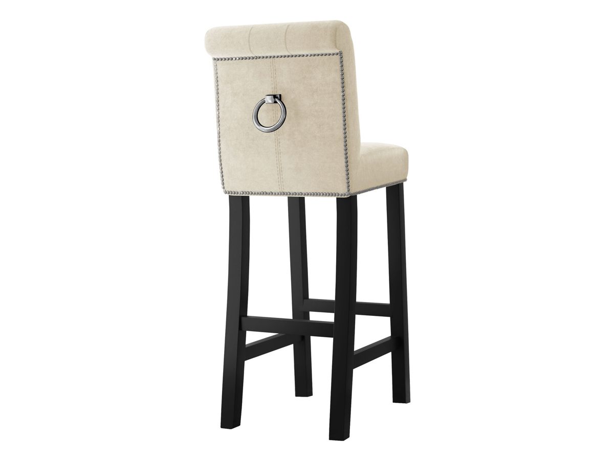 Bar stool Jackson 100 (Black + Magic Velvet 2250)
