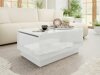 Coffee table Goodyear 134 (Glossy white)
