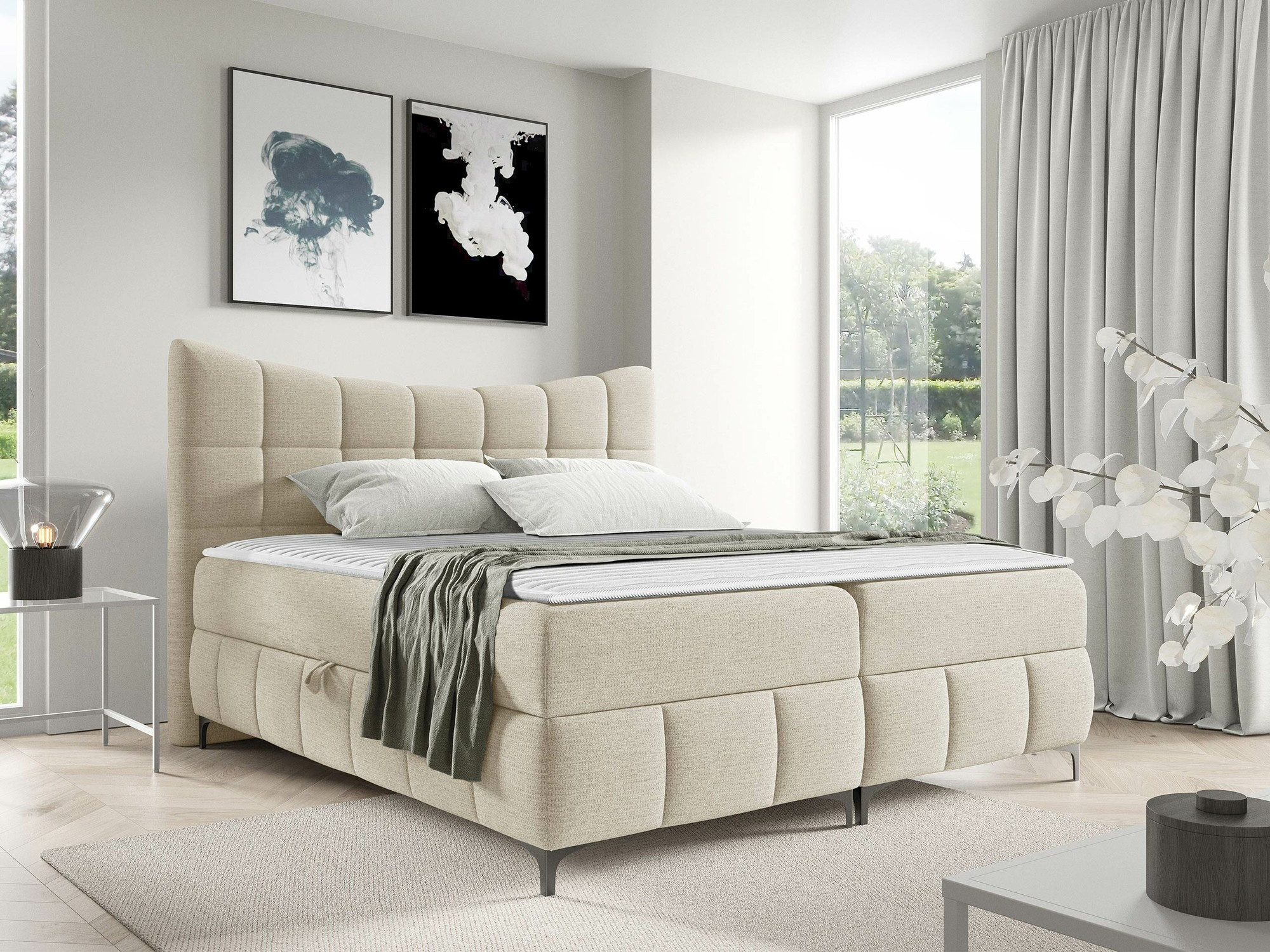 Continental bed Littera (Freya 210.03)