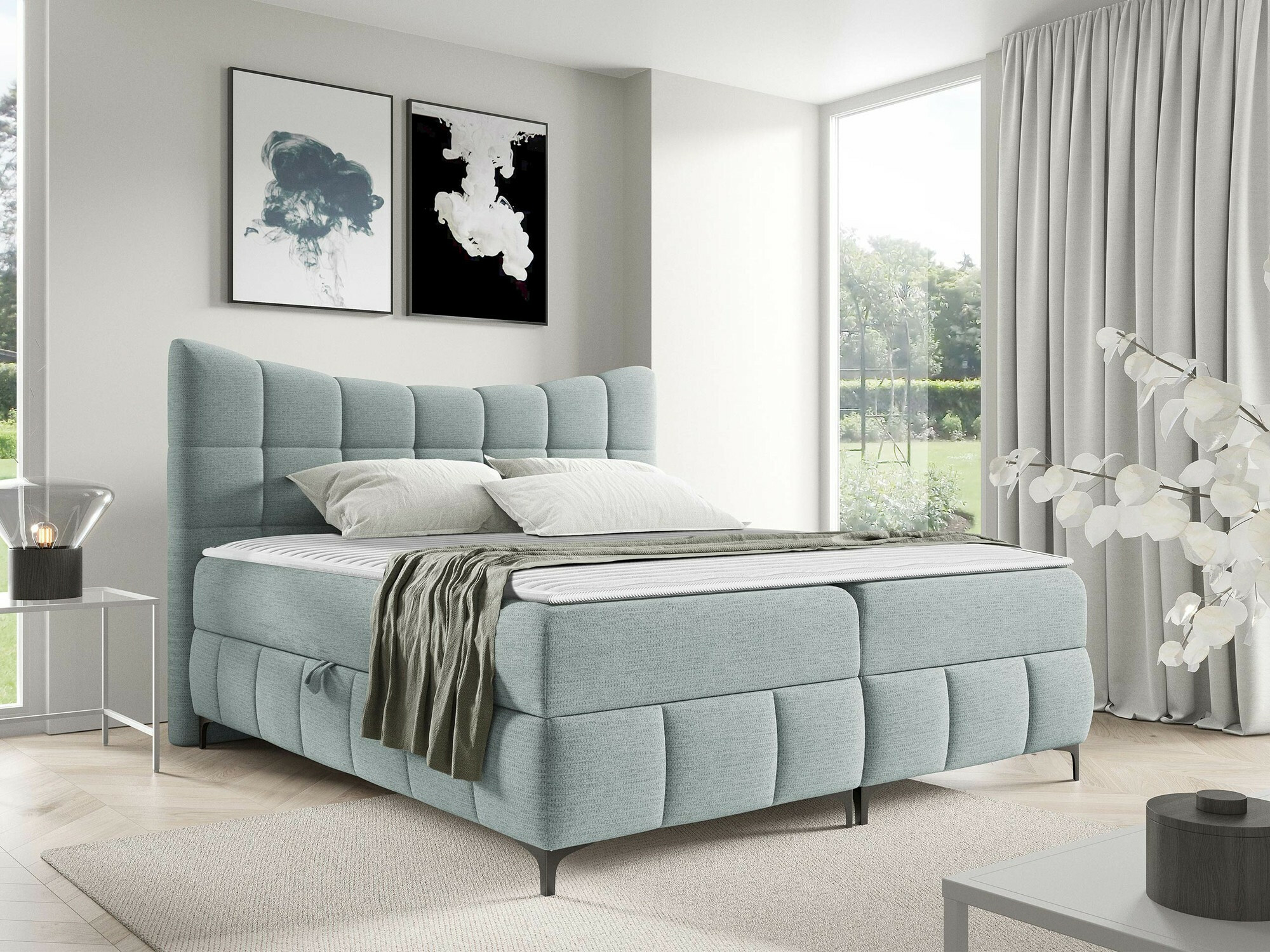 Continental bed Littera (Freya 210.20)