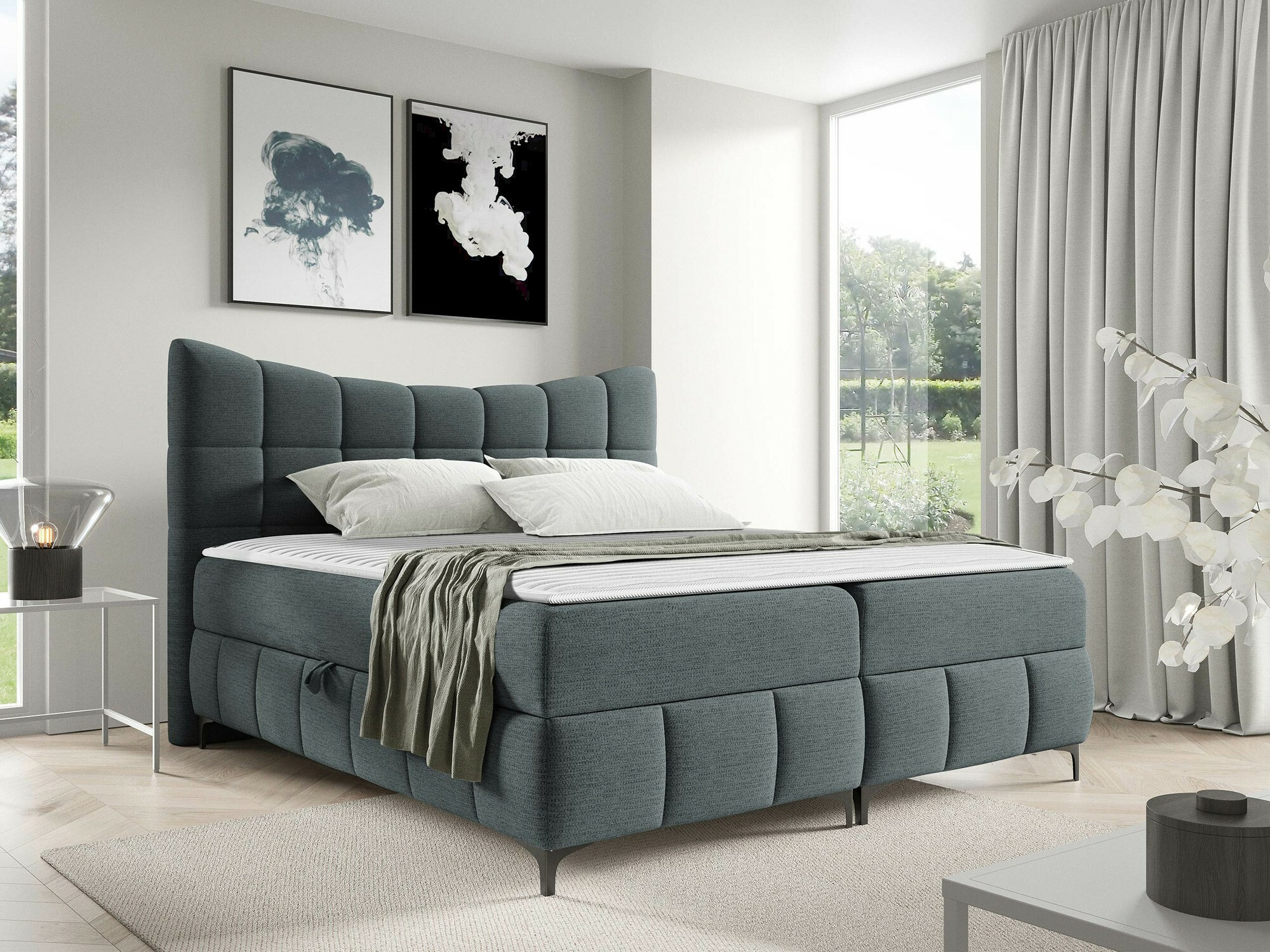 Continental bed Littera (Freya 210.23)
