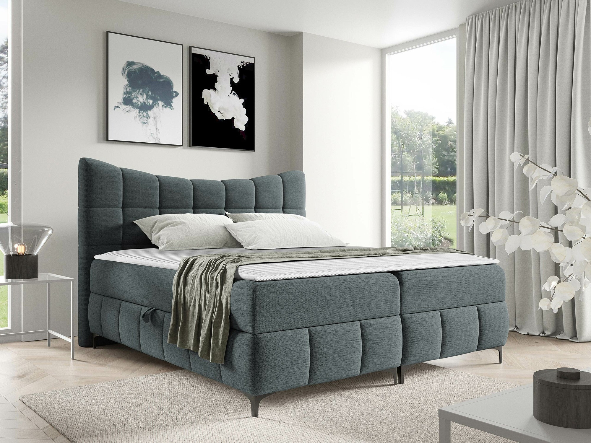 Continental bed Littera (Freya 210.23)