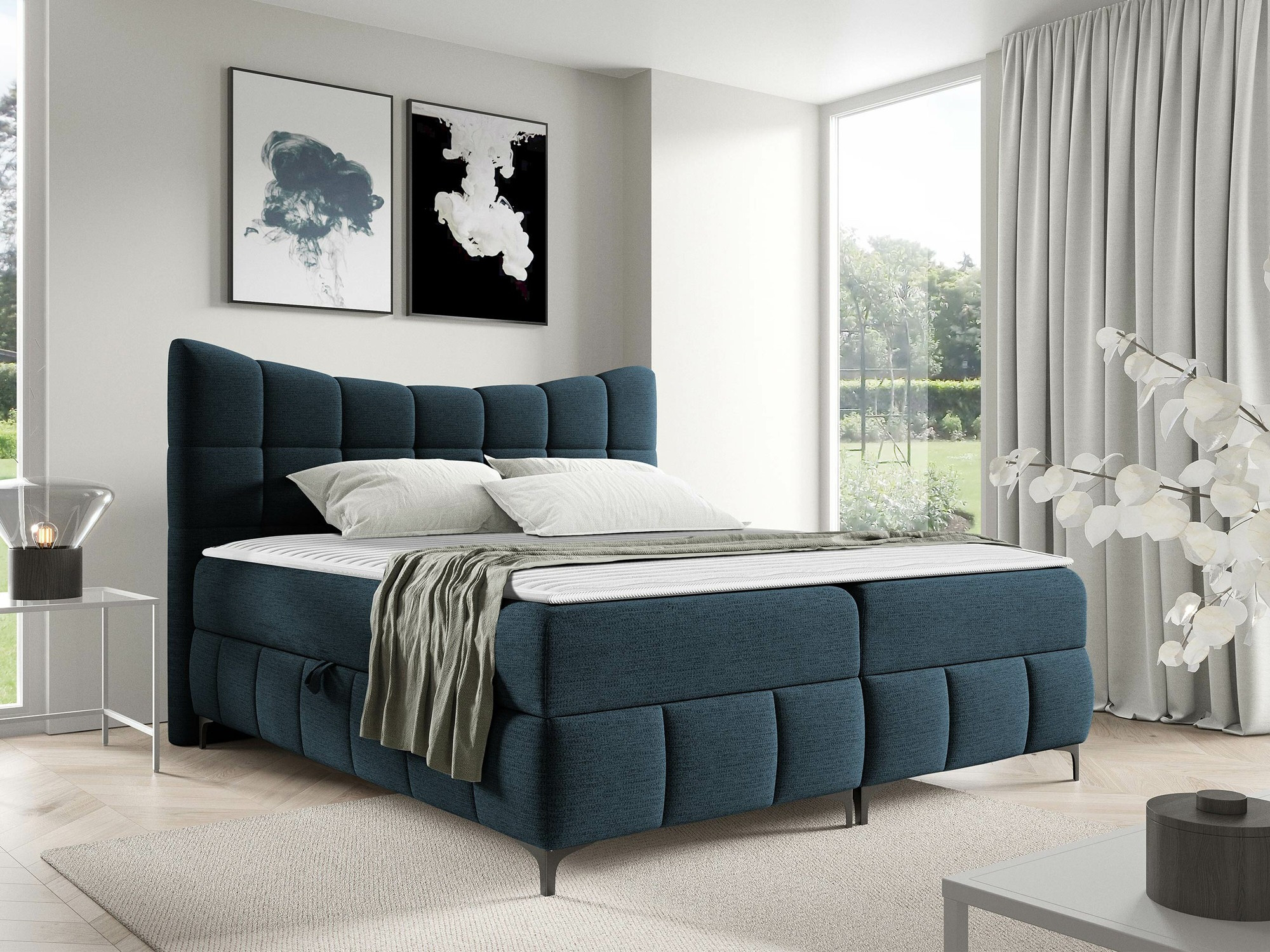 Continental bed Littera (Freya 210.28)